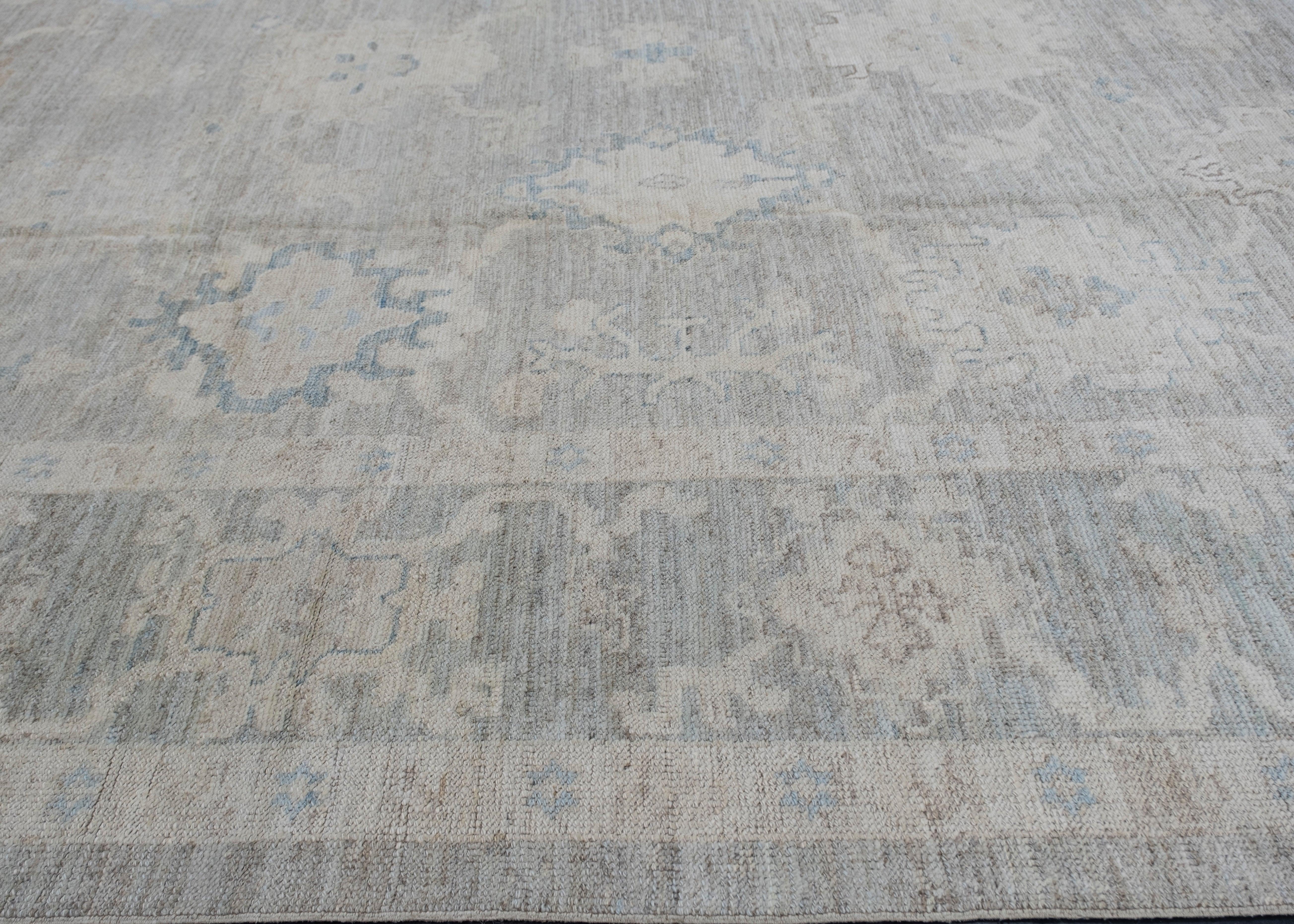 Turkish Oushak Rug 11'3