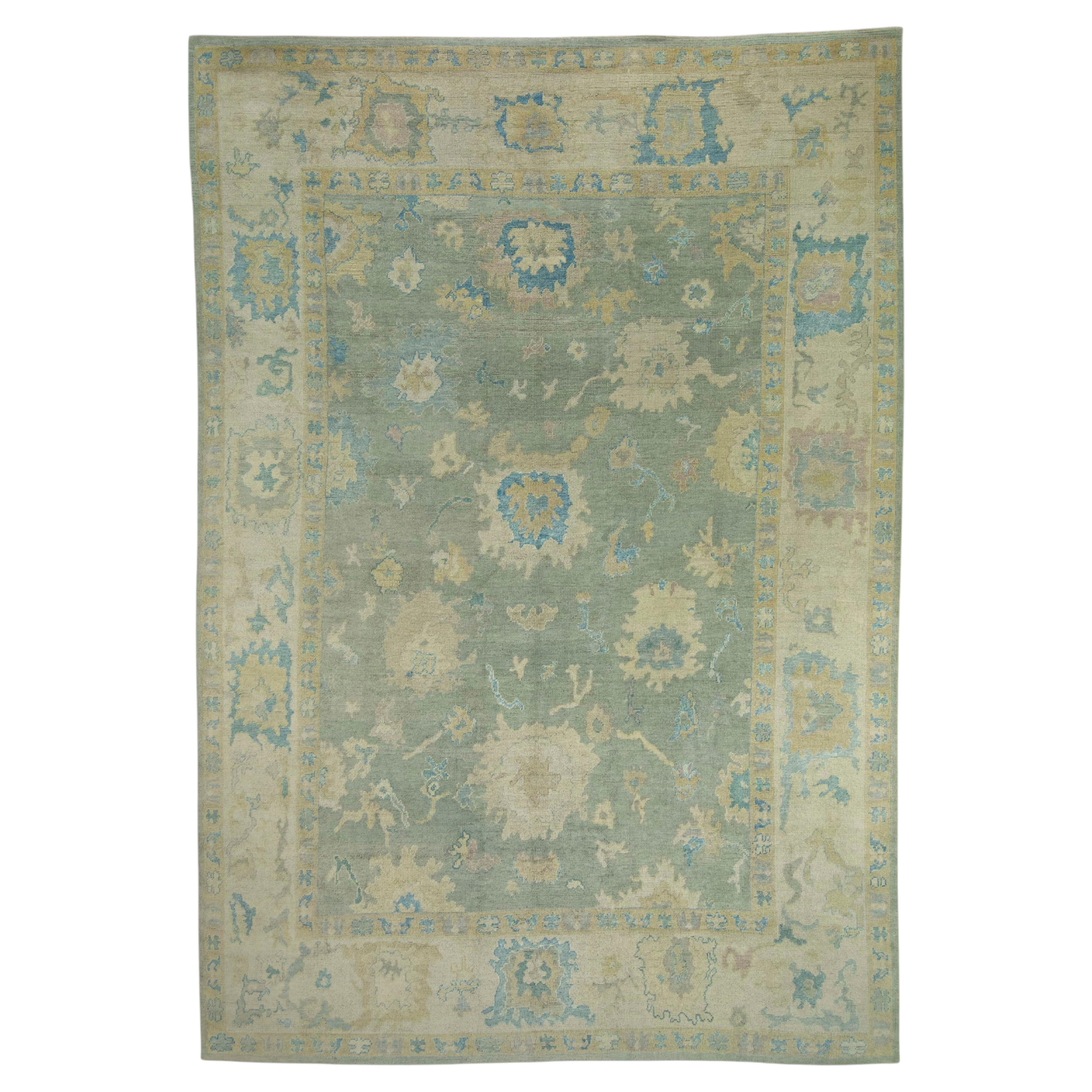 Turkish Oushak Rug 11'3" x 16'4" #18506