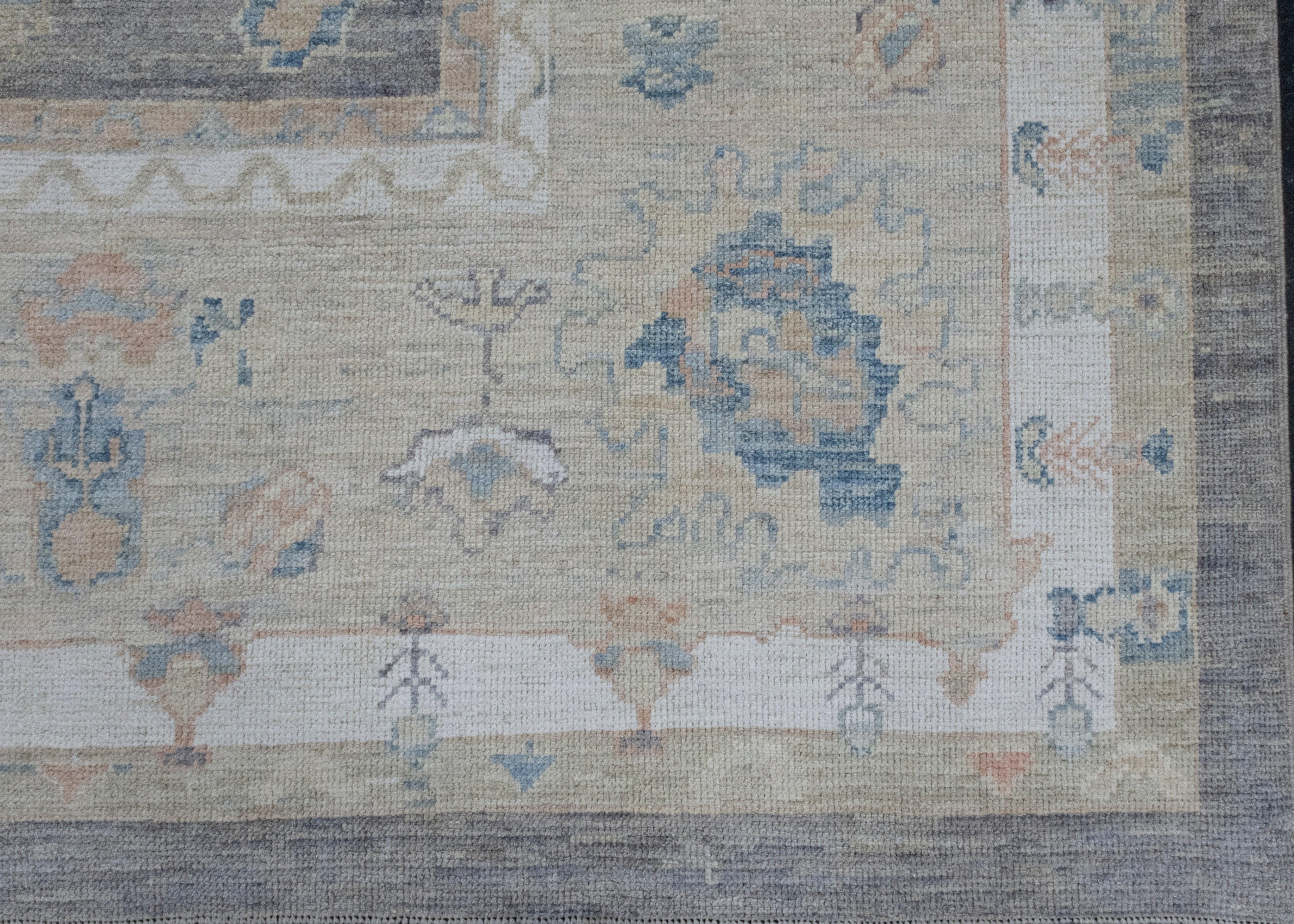 Turkish Oushak Rug 11'4