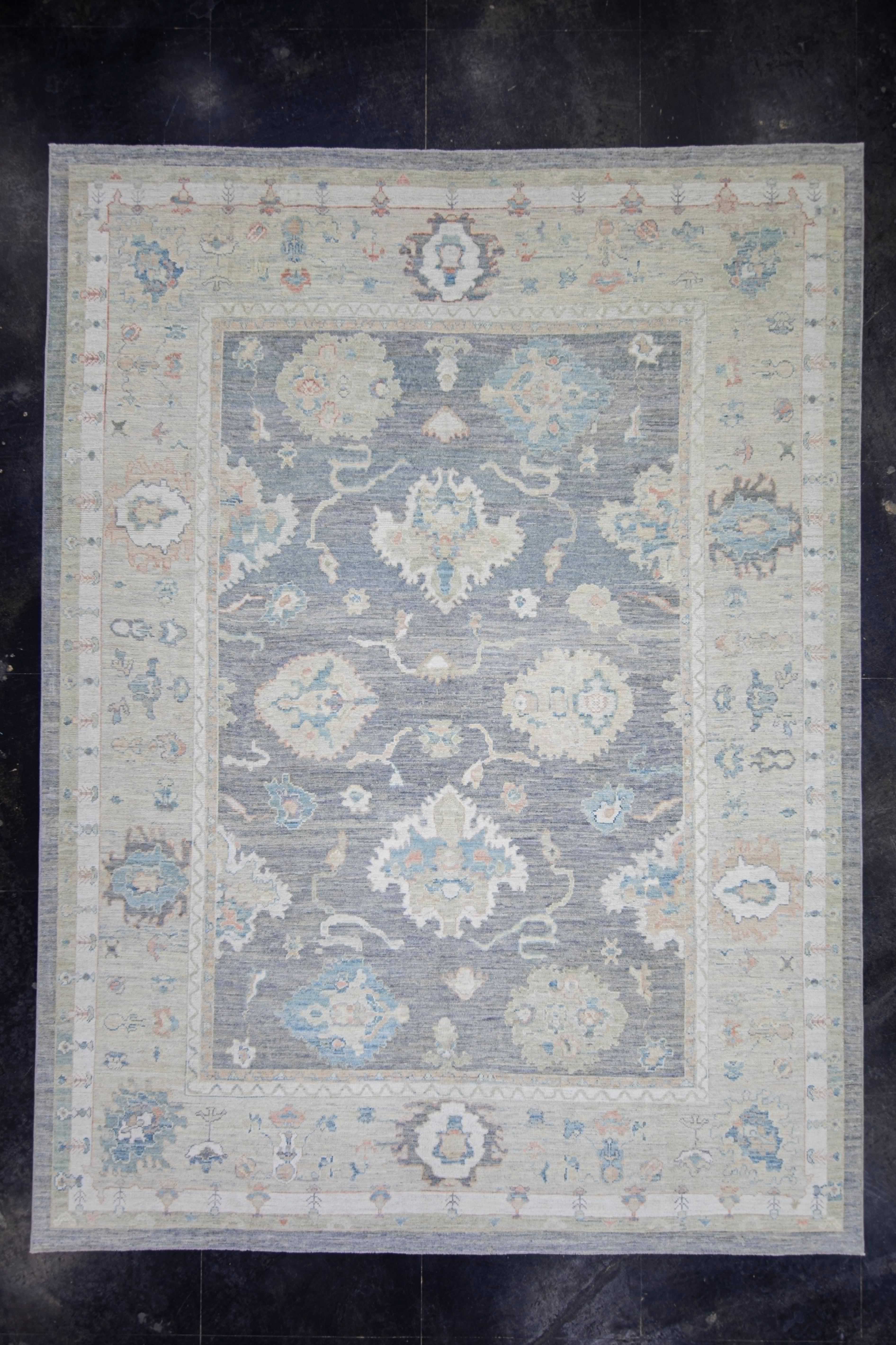 Turkish Oushak Rug 11'4
