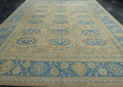 Tappeto turco Oushak 3,5 m x 4,3 m #18509