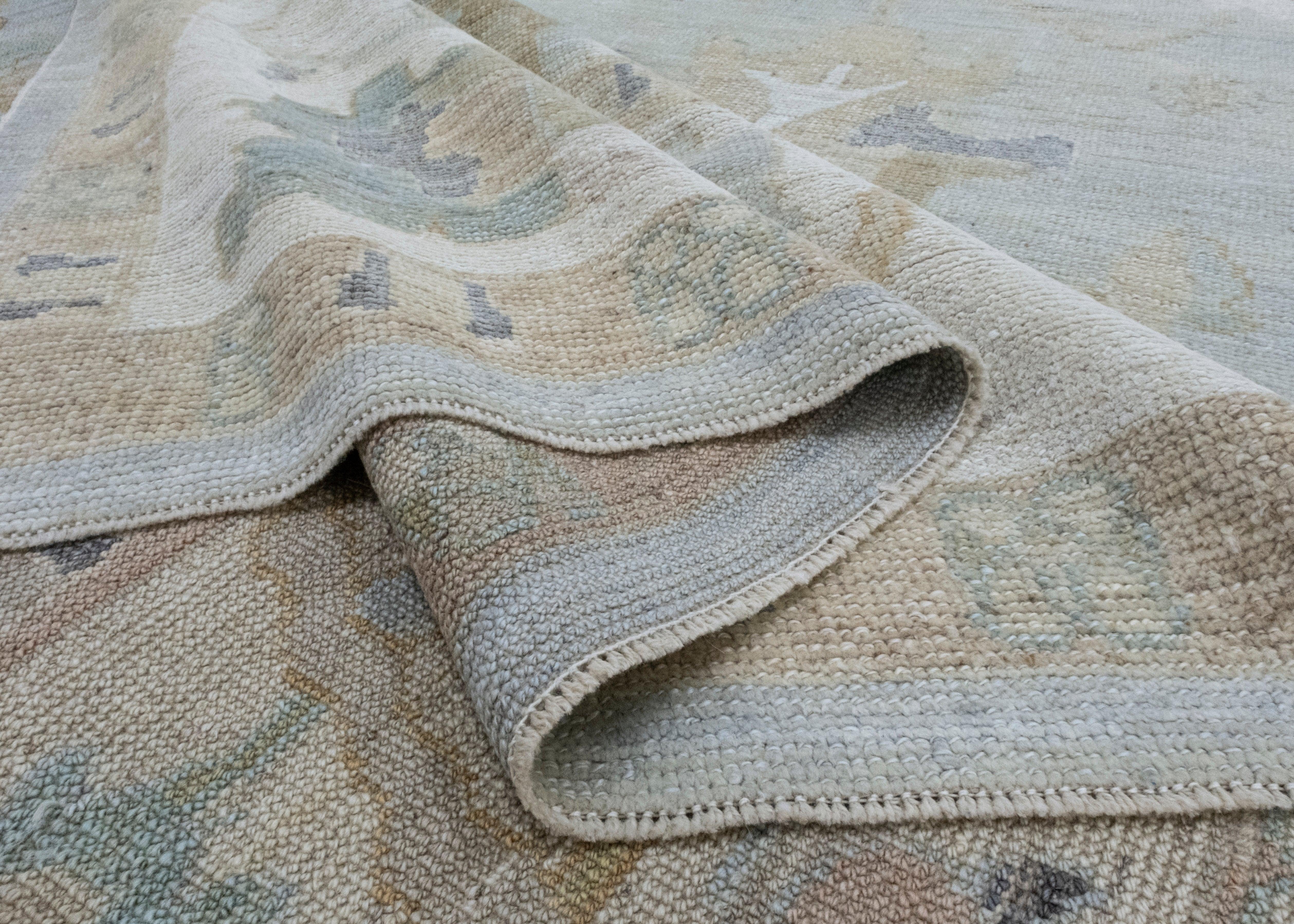 Turkish Oushak Rug 11'5
