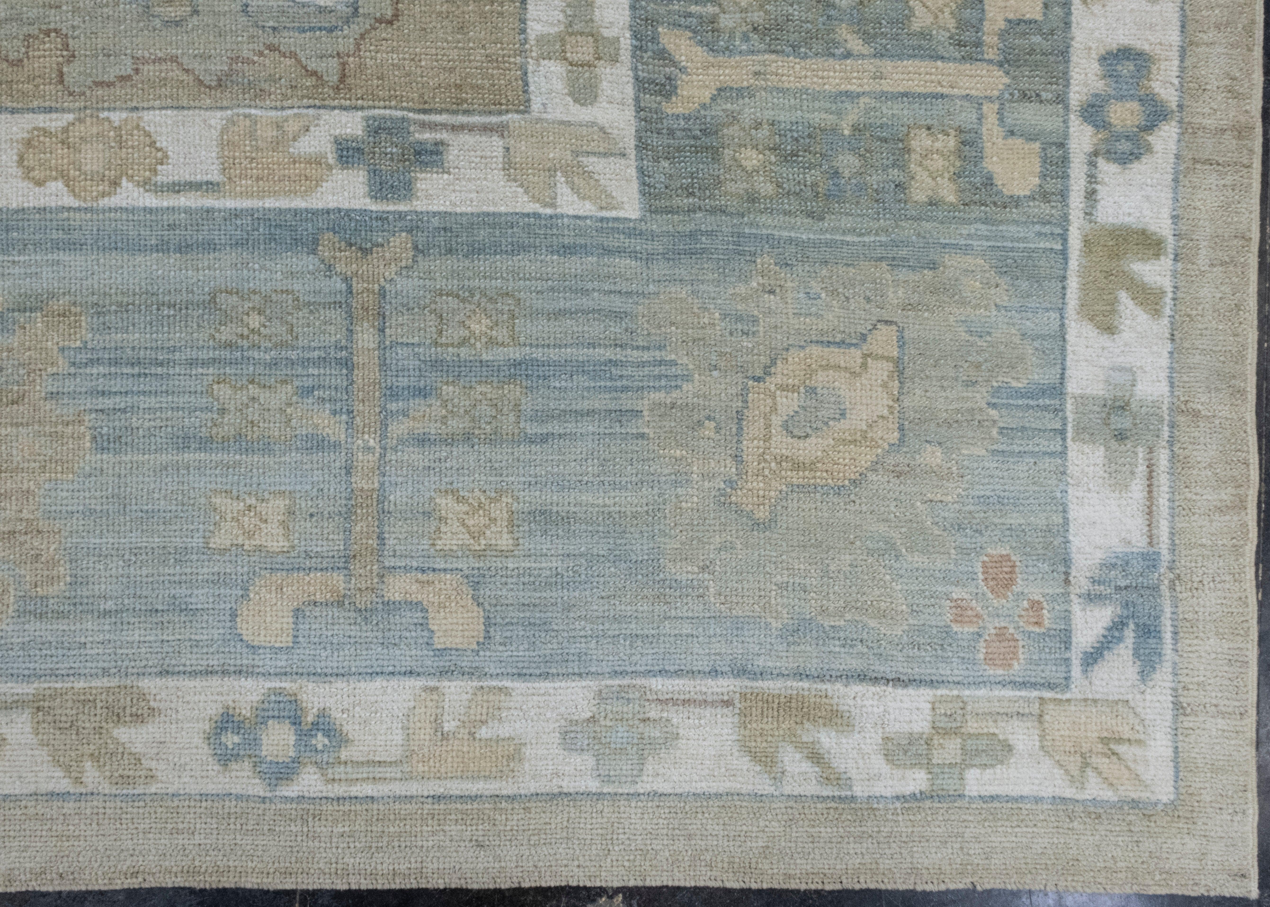 Turkish Oushak Rug 11'5