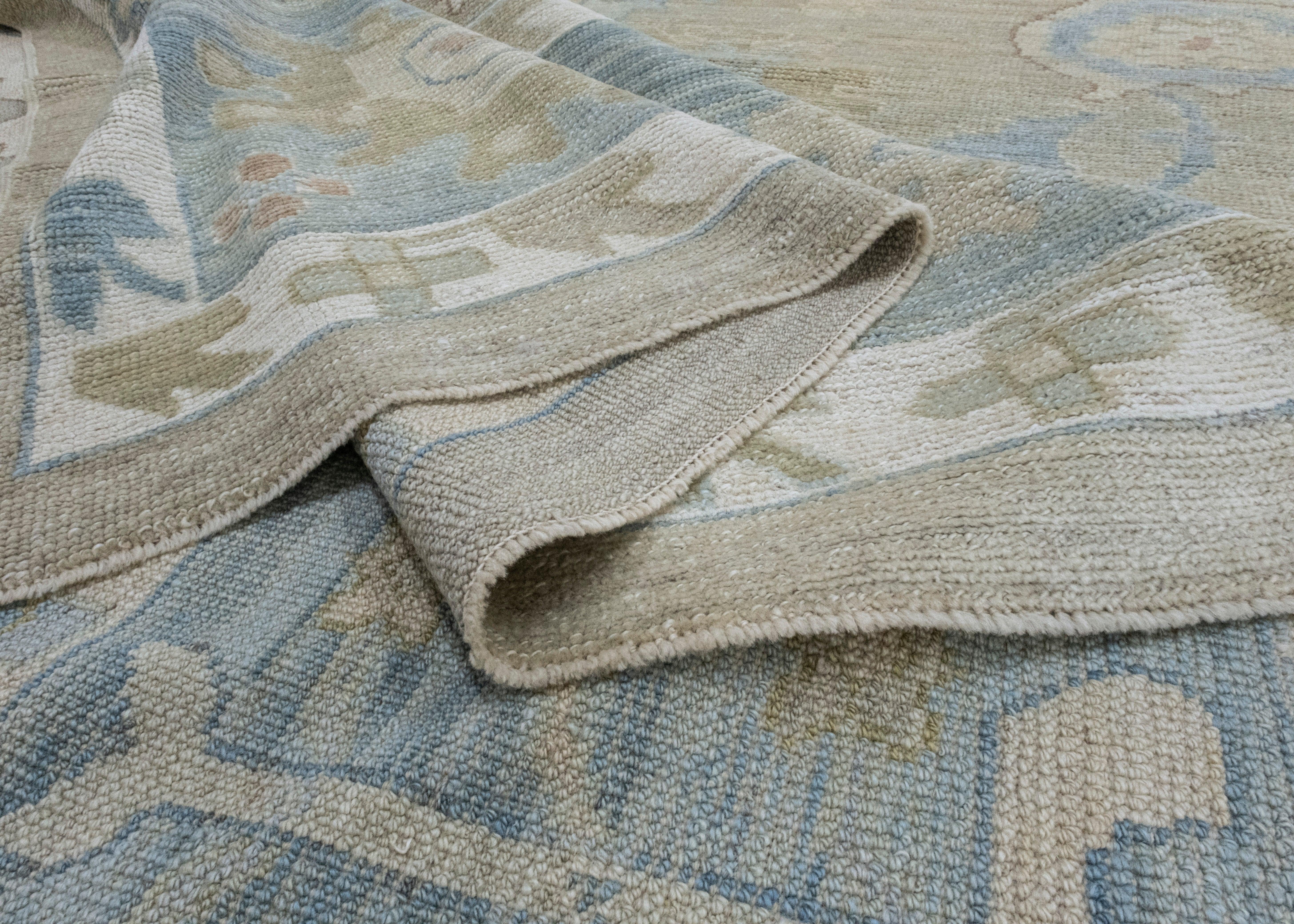 Turkish Oushak Rug 11'5
