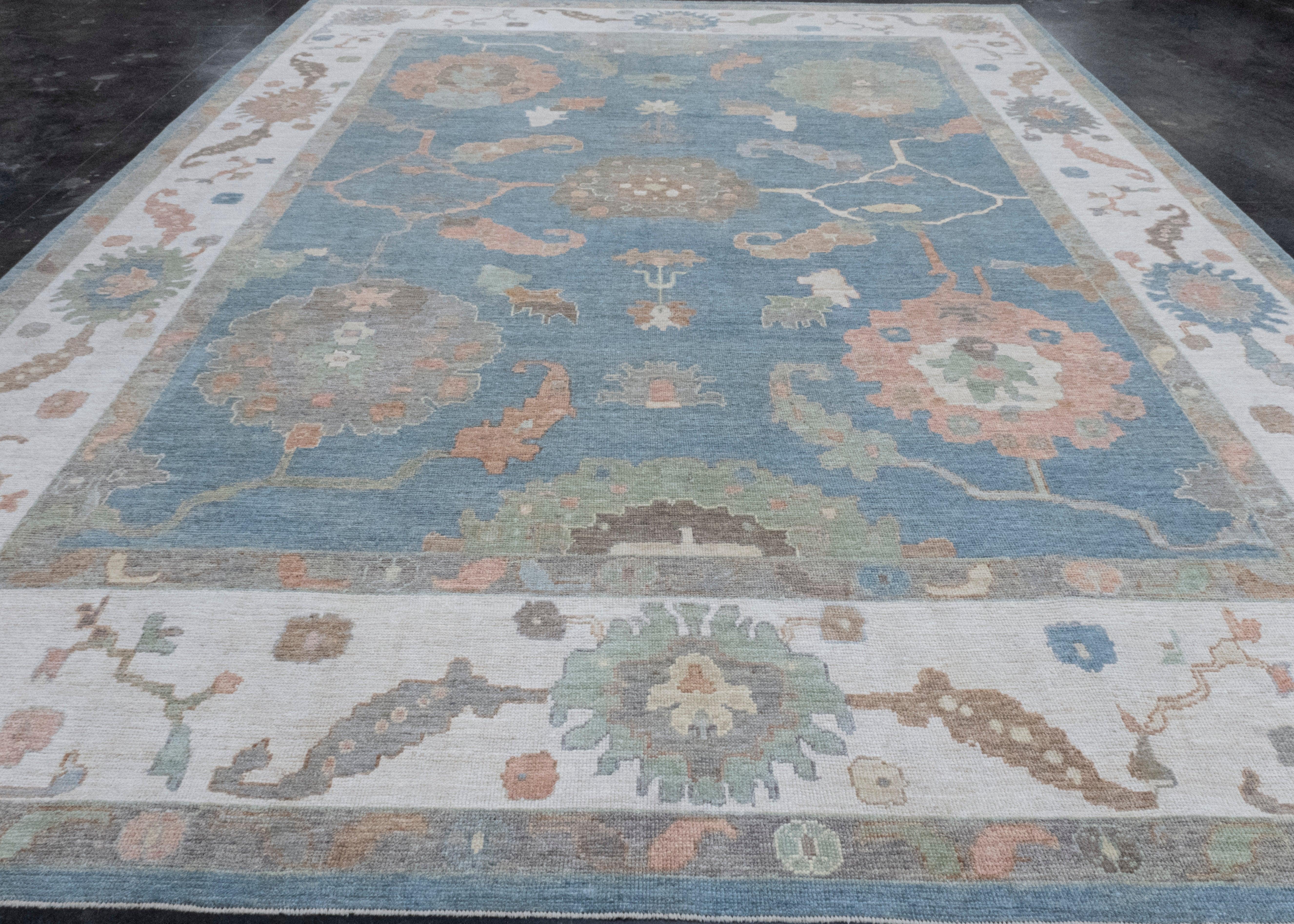 Turkish Oushak Rug 11'8