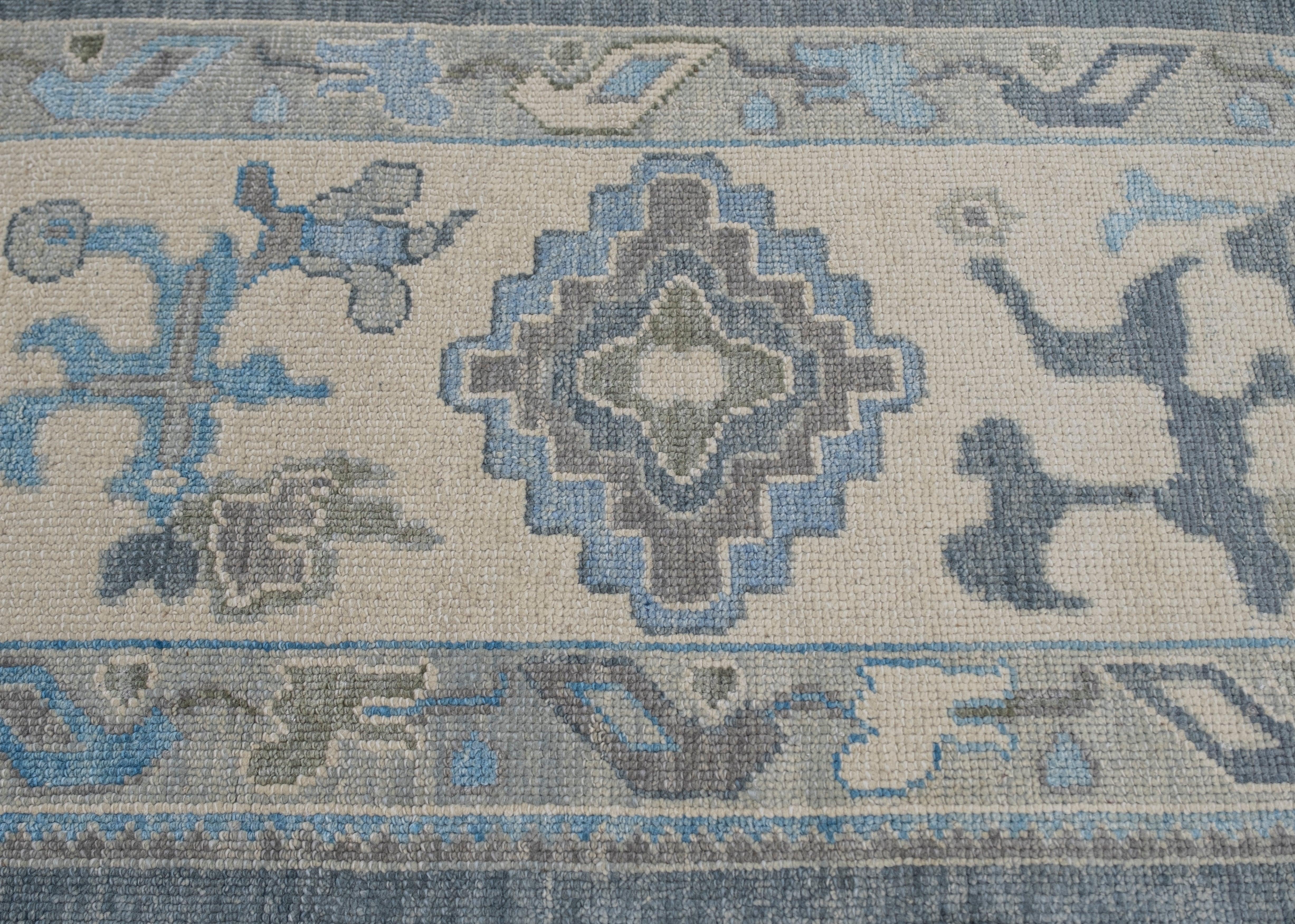 Türkischer Oushak-Teppich 11'9