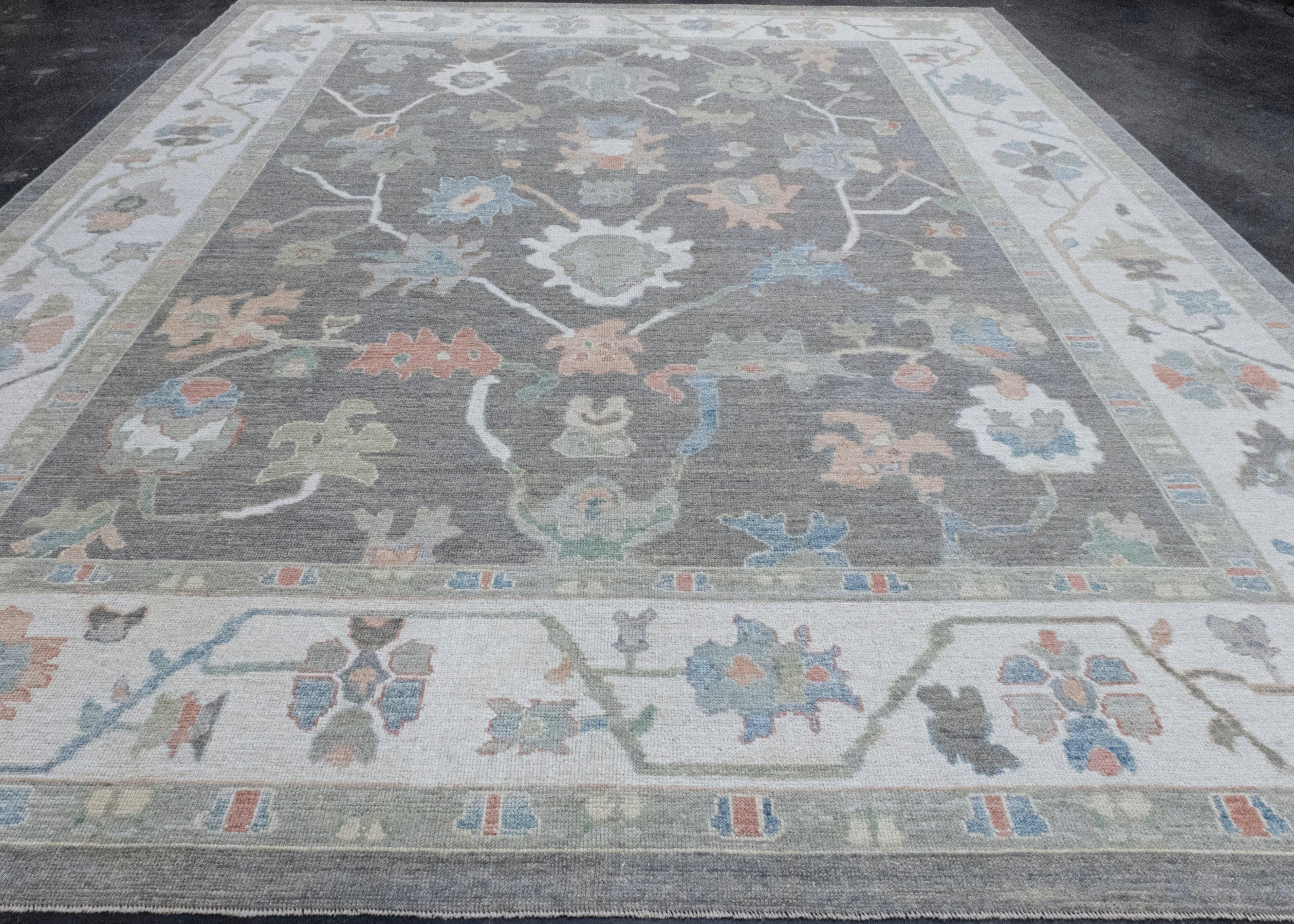 Turkish Oushak Rug 12' x 15'1
