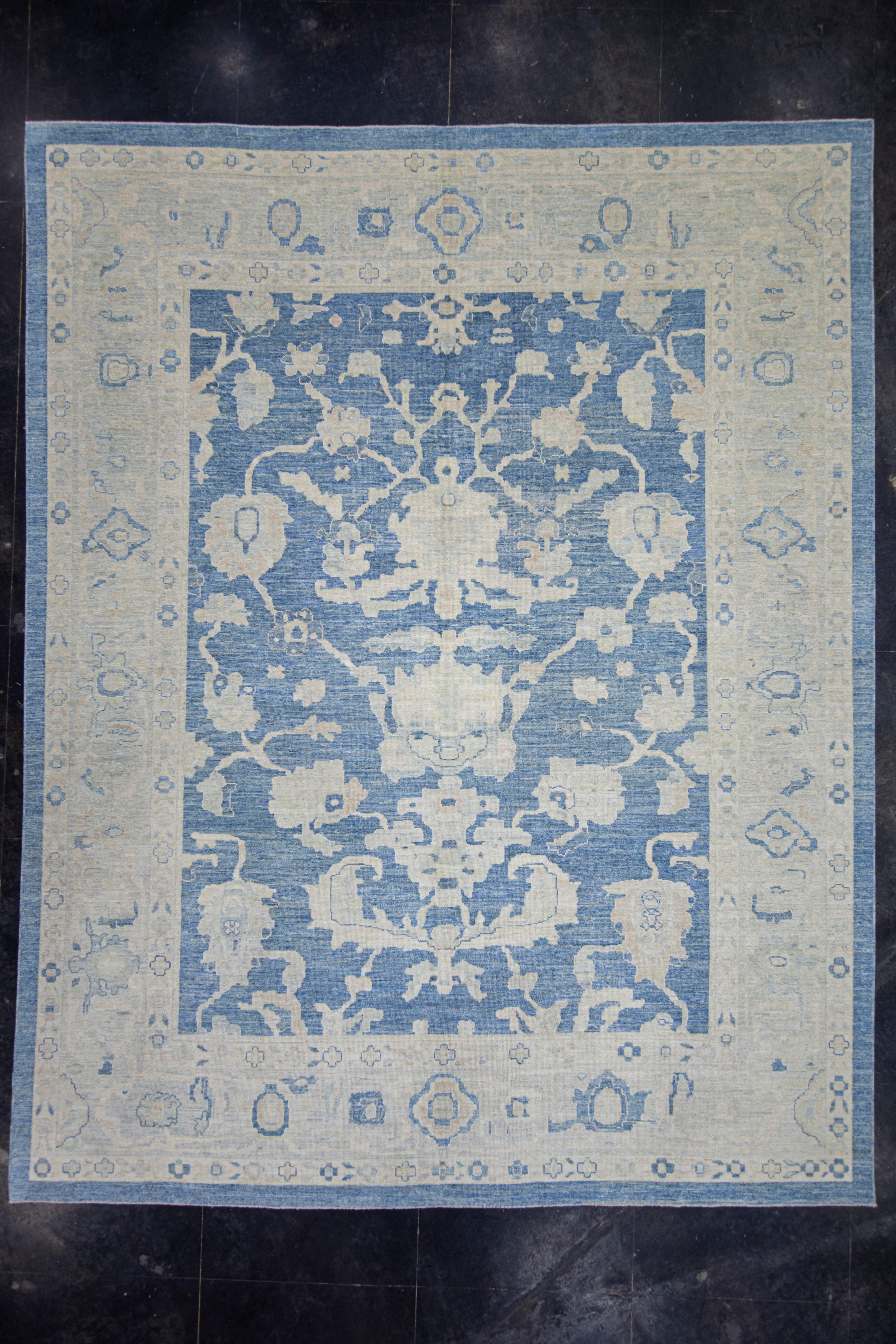 Turkish Oushak Rug 12' x 15'1