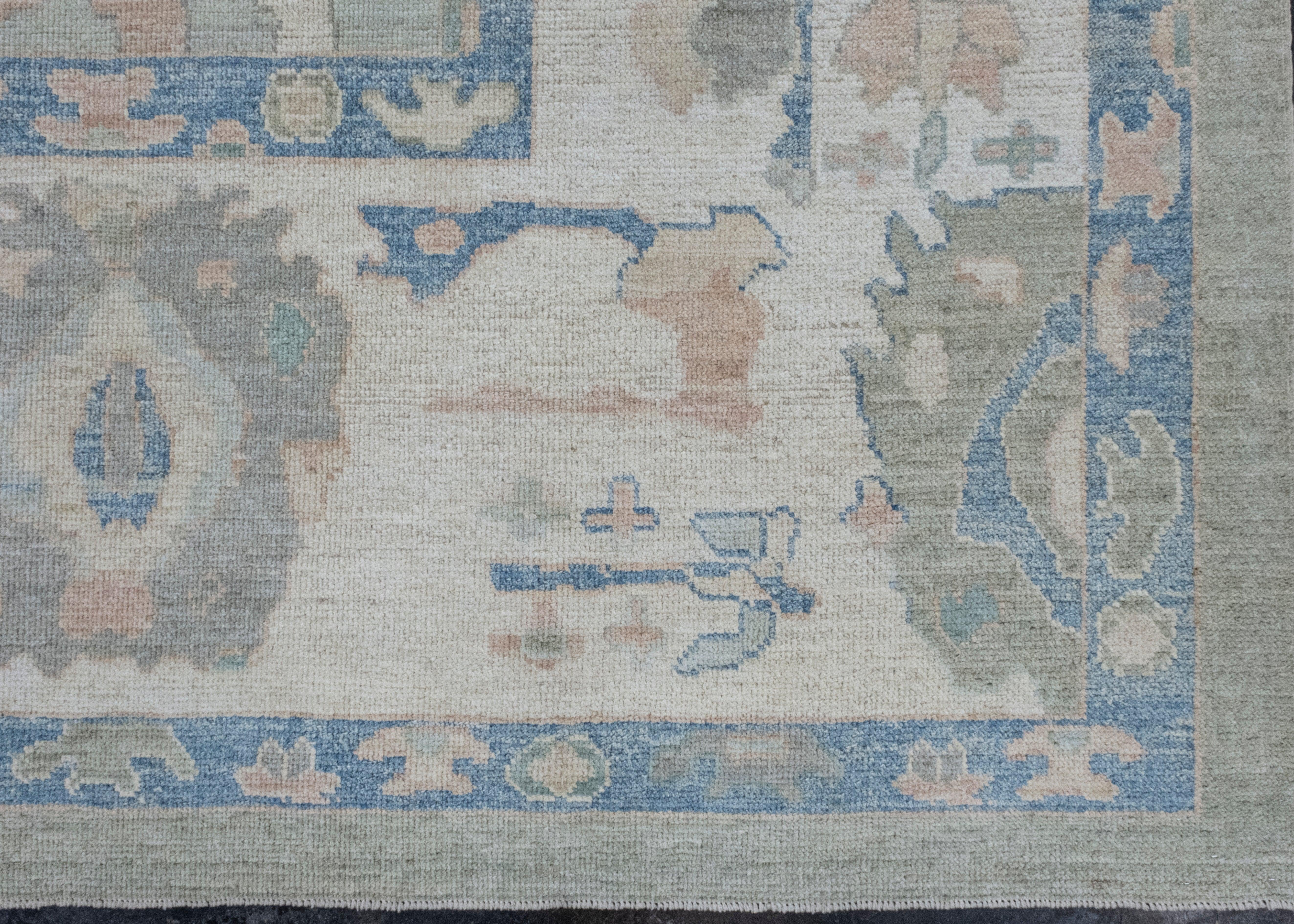 Wool Turkish Oushak Rug 12' x 15'11