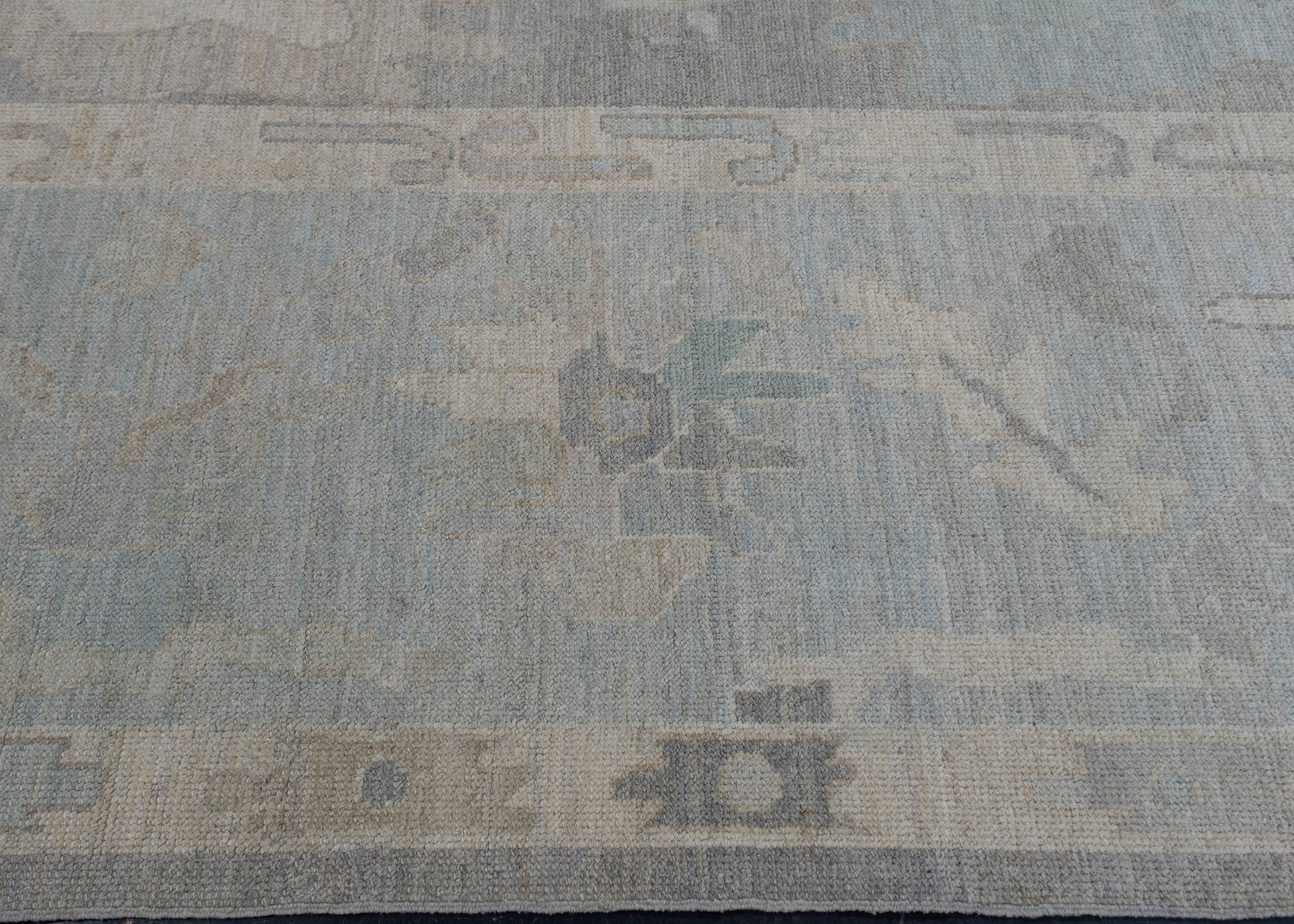 Türkischer Oushak-Teppich 12' x 15'2