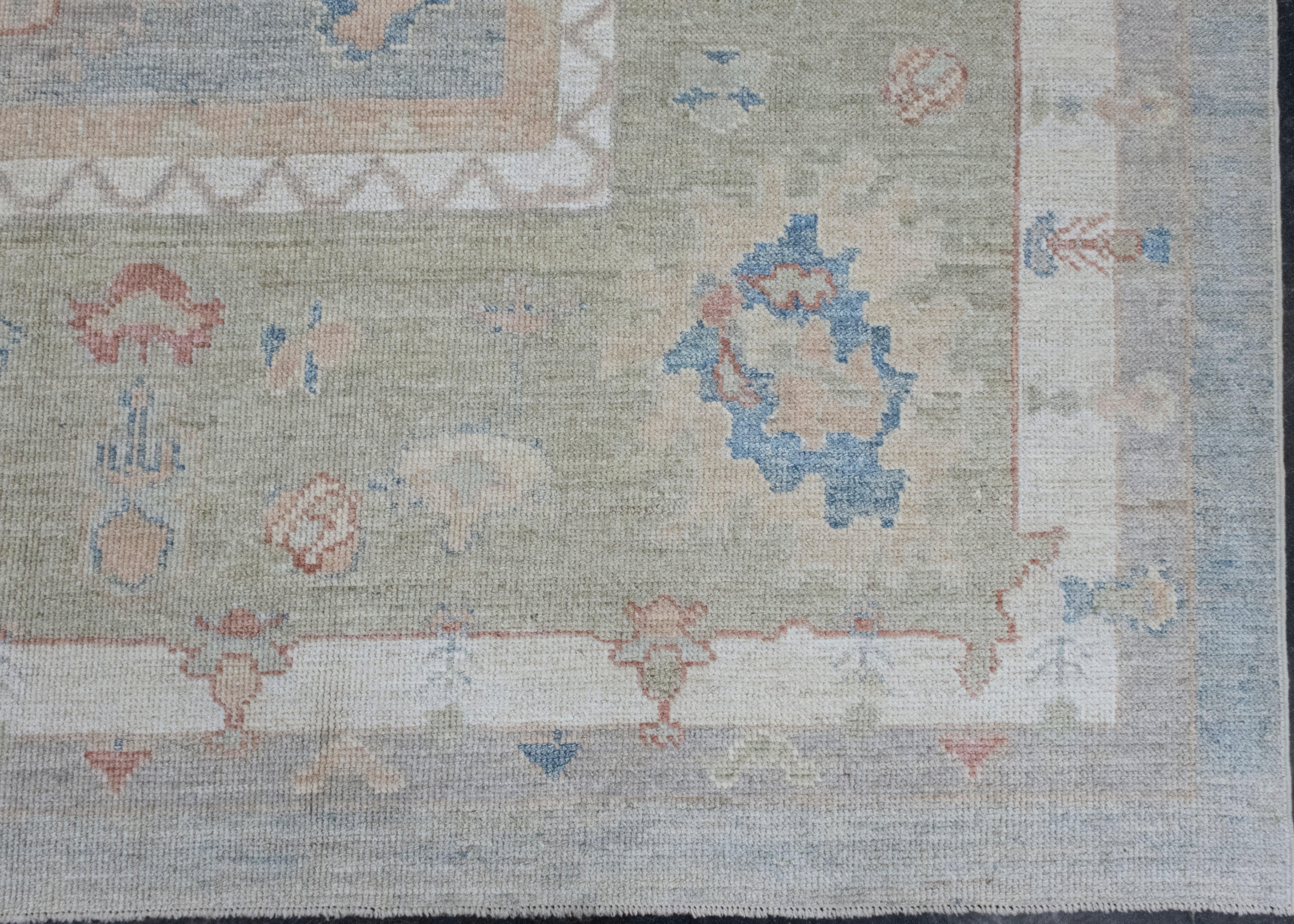 Turkish Oushak Rug 12' x 15'2