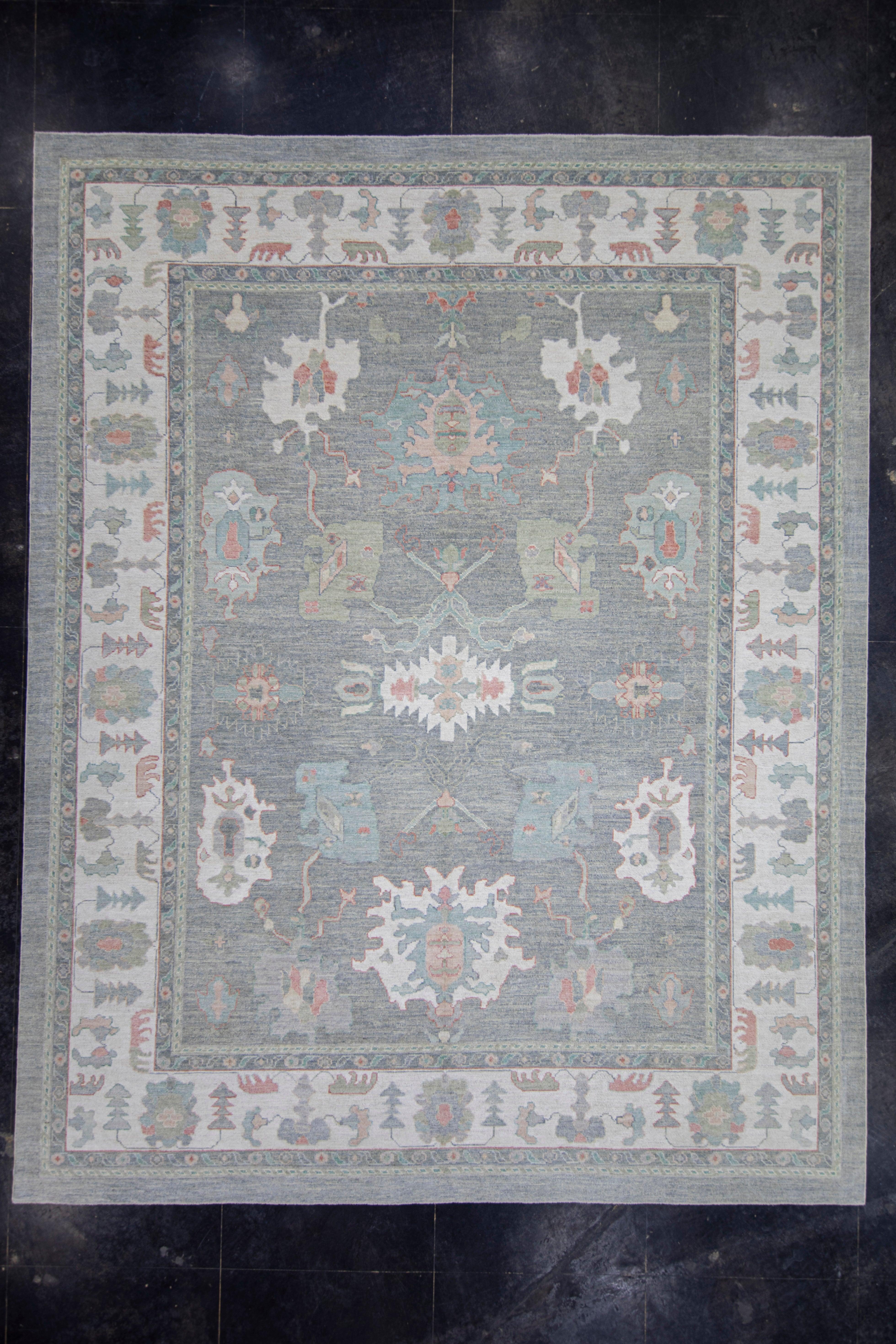 Turkish Oushak Rug 12' x 15'2