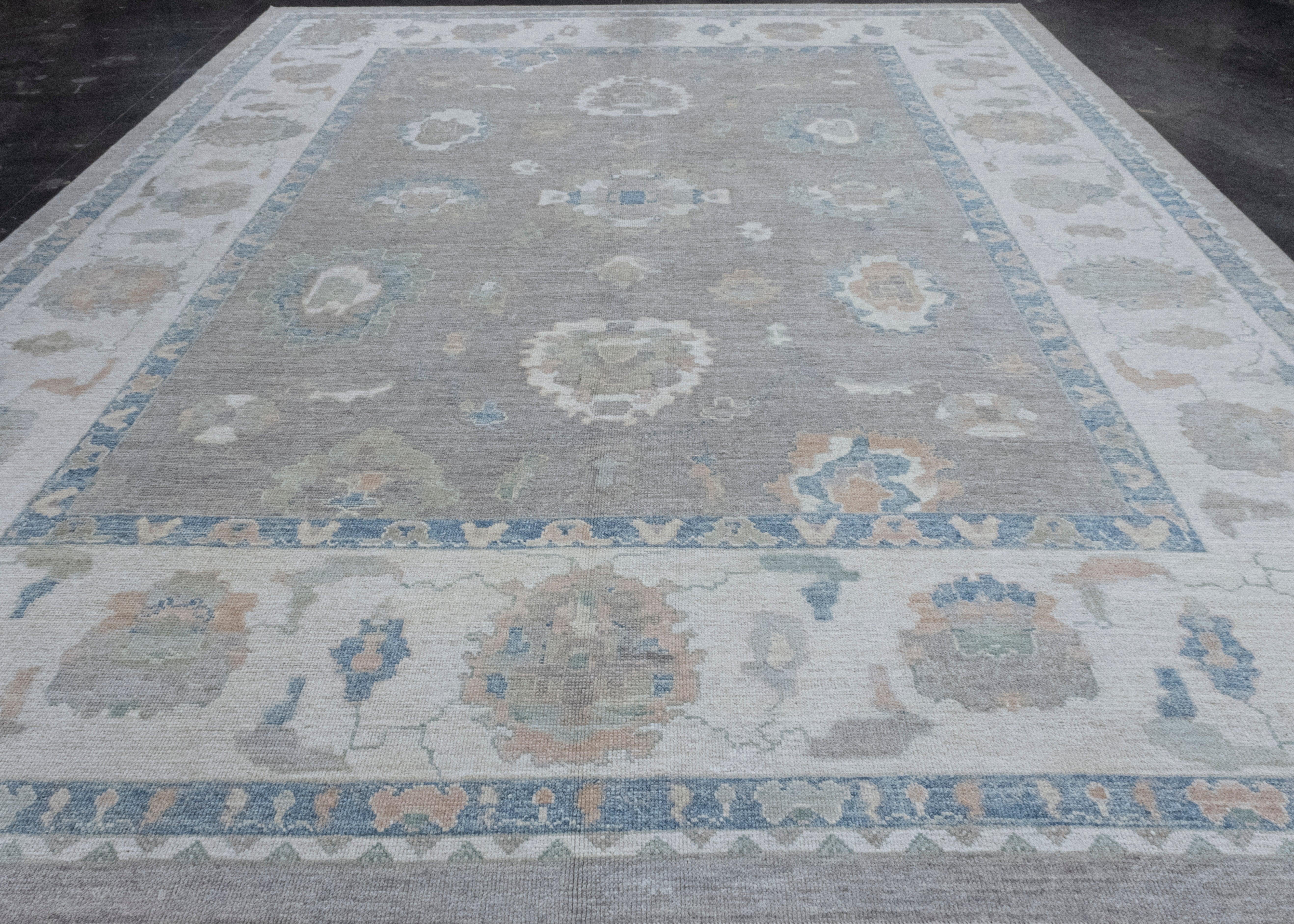 Turkish Oushak Rug 12' x 15'2