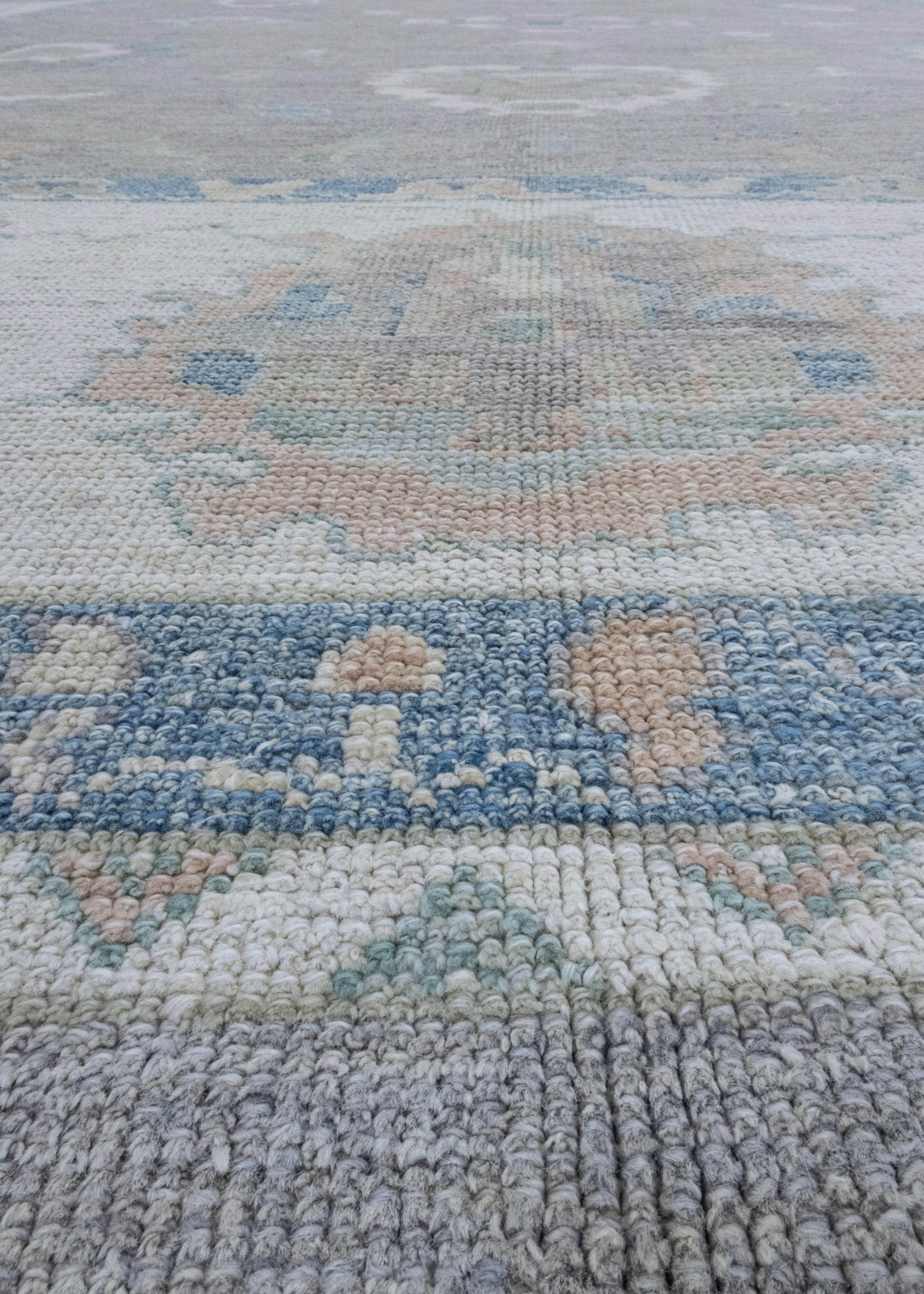 Türkischer Oushak-Teppich 12' x 15'2