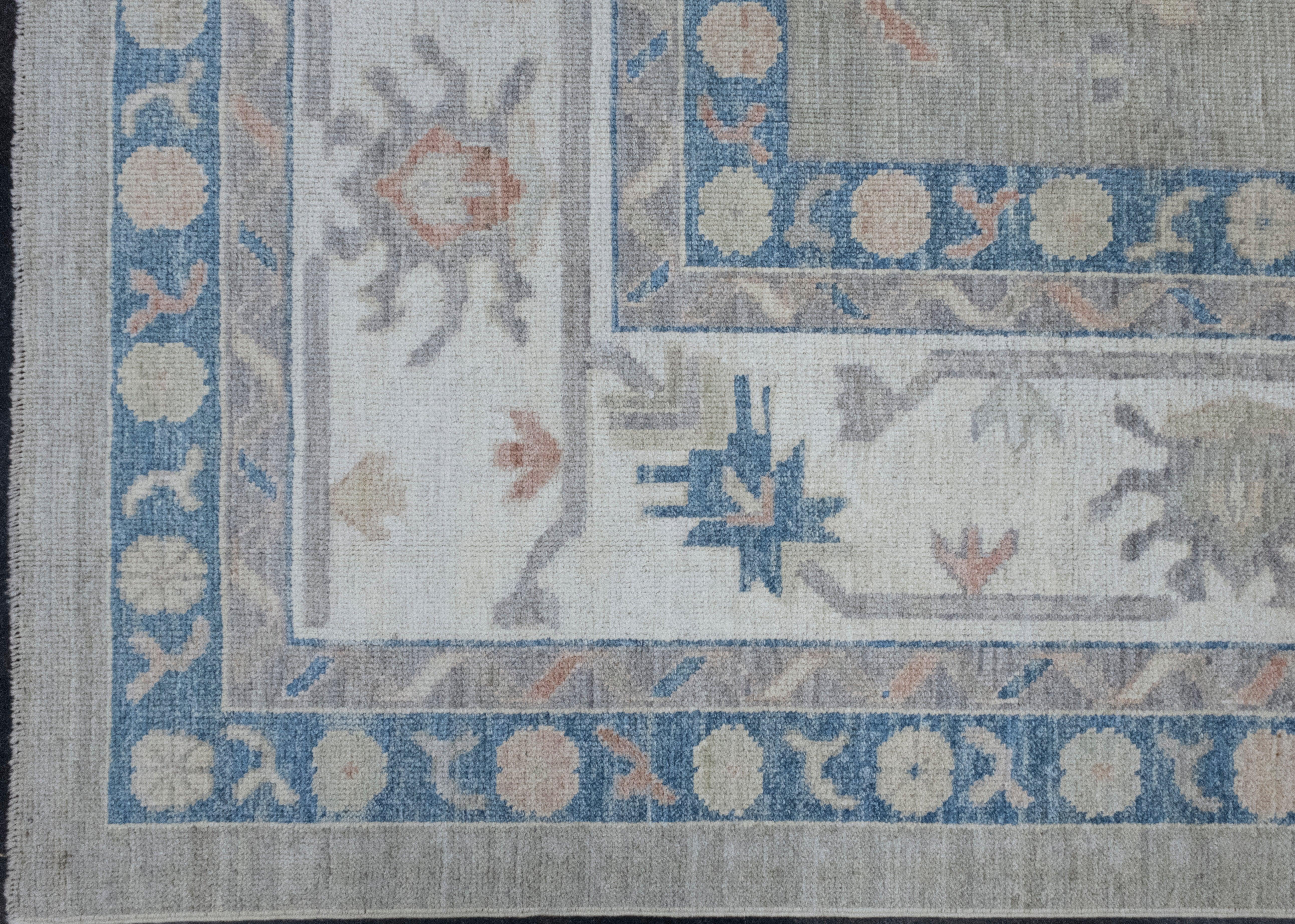 Turkish Oushak Rug 12' x 15'3