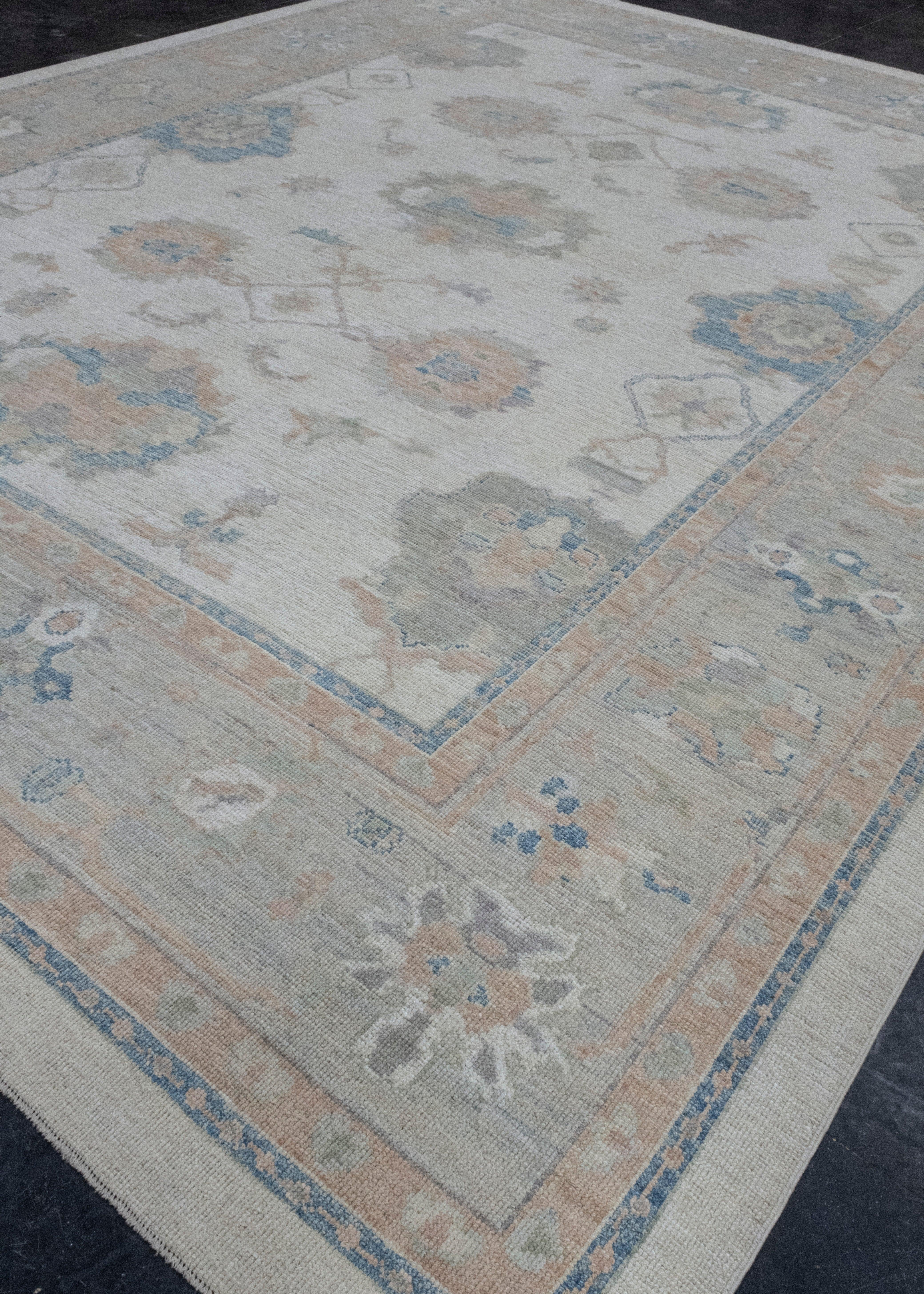 Türkischer Oushak-Teppich 12' x 15'3