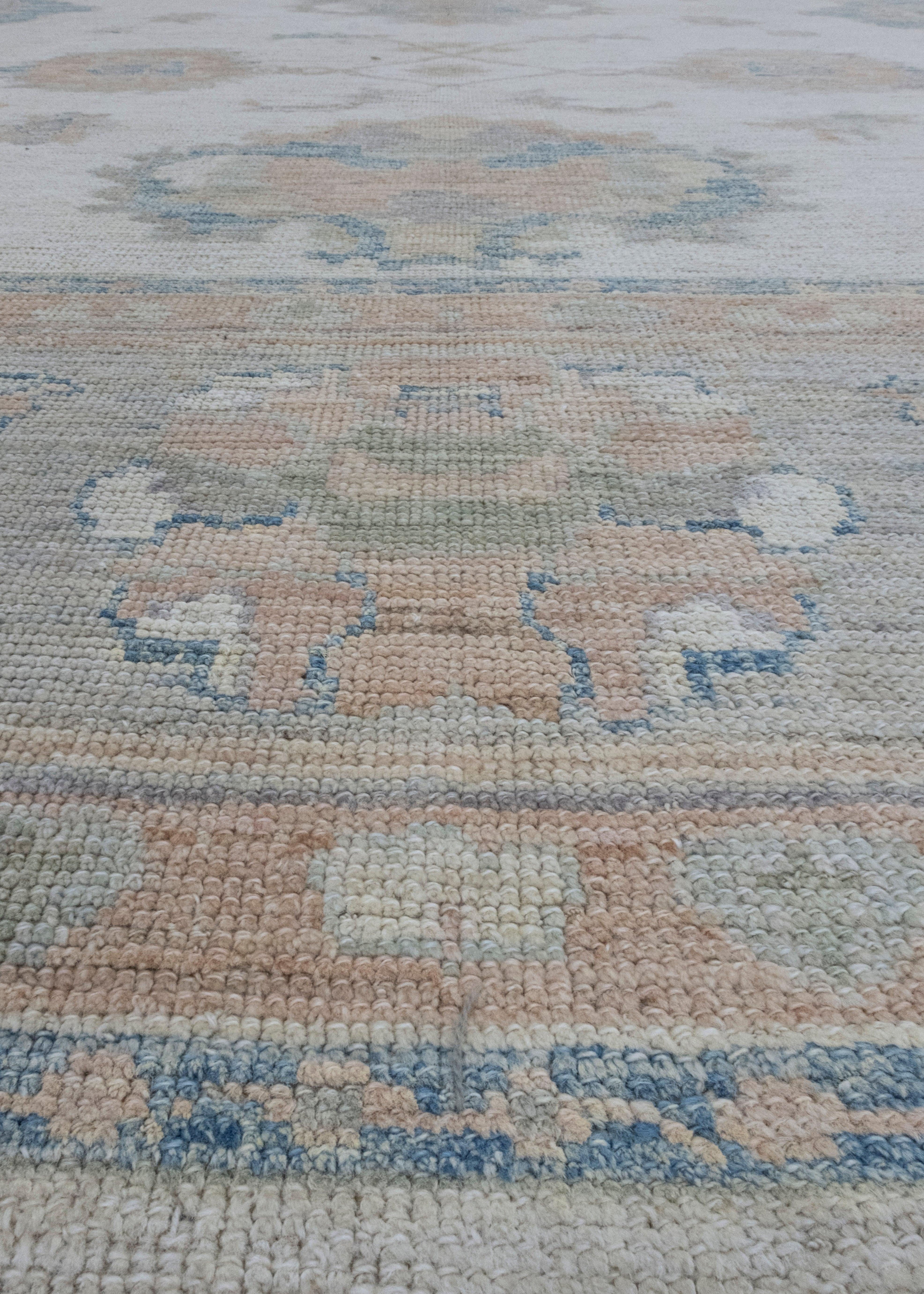 Türkischer Oushak-Teppich 12' x 15'3