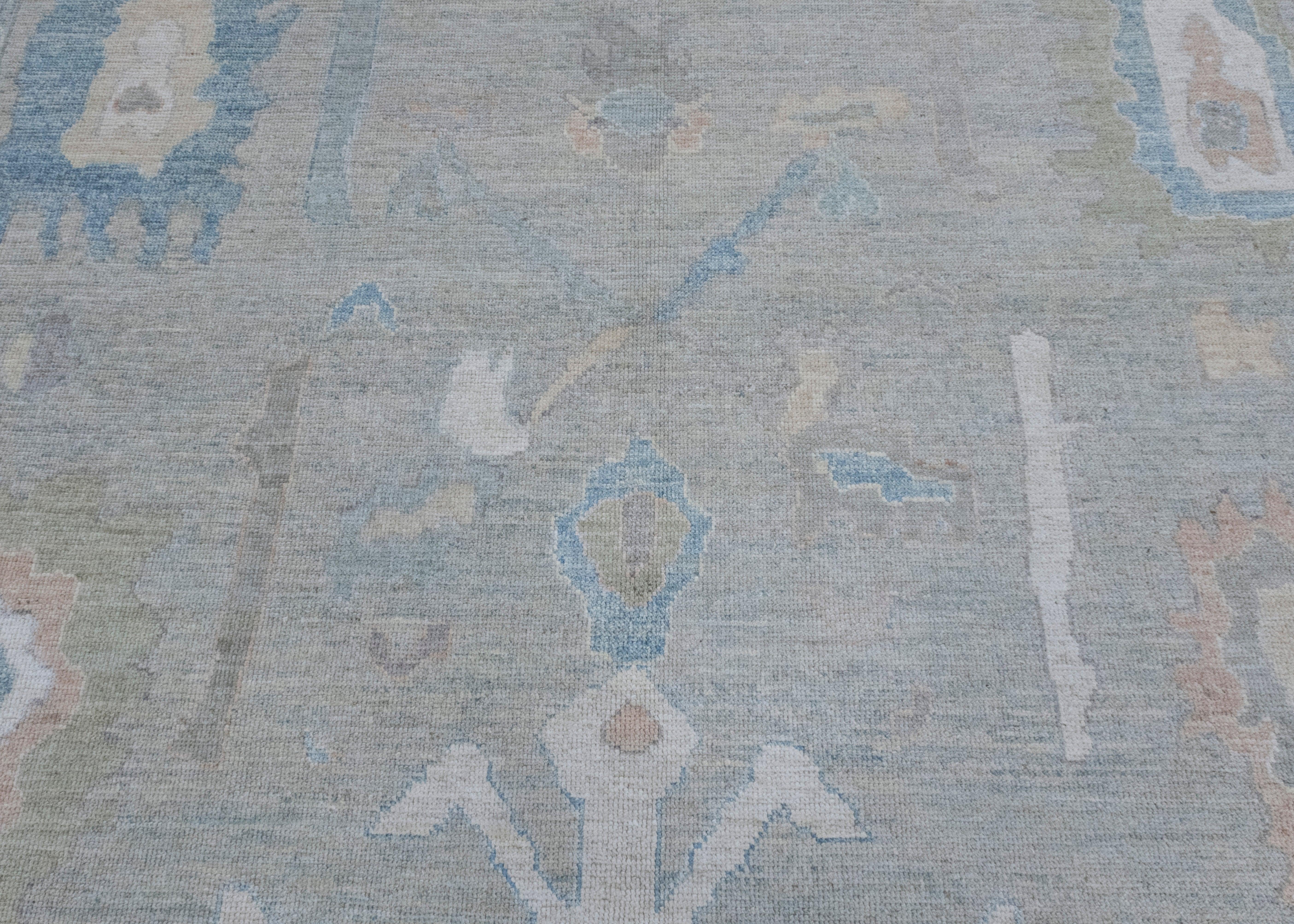 Türkischer Oushak-Teppich 12' x 15'3