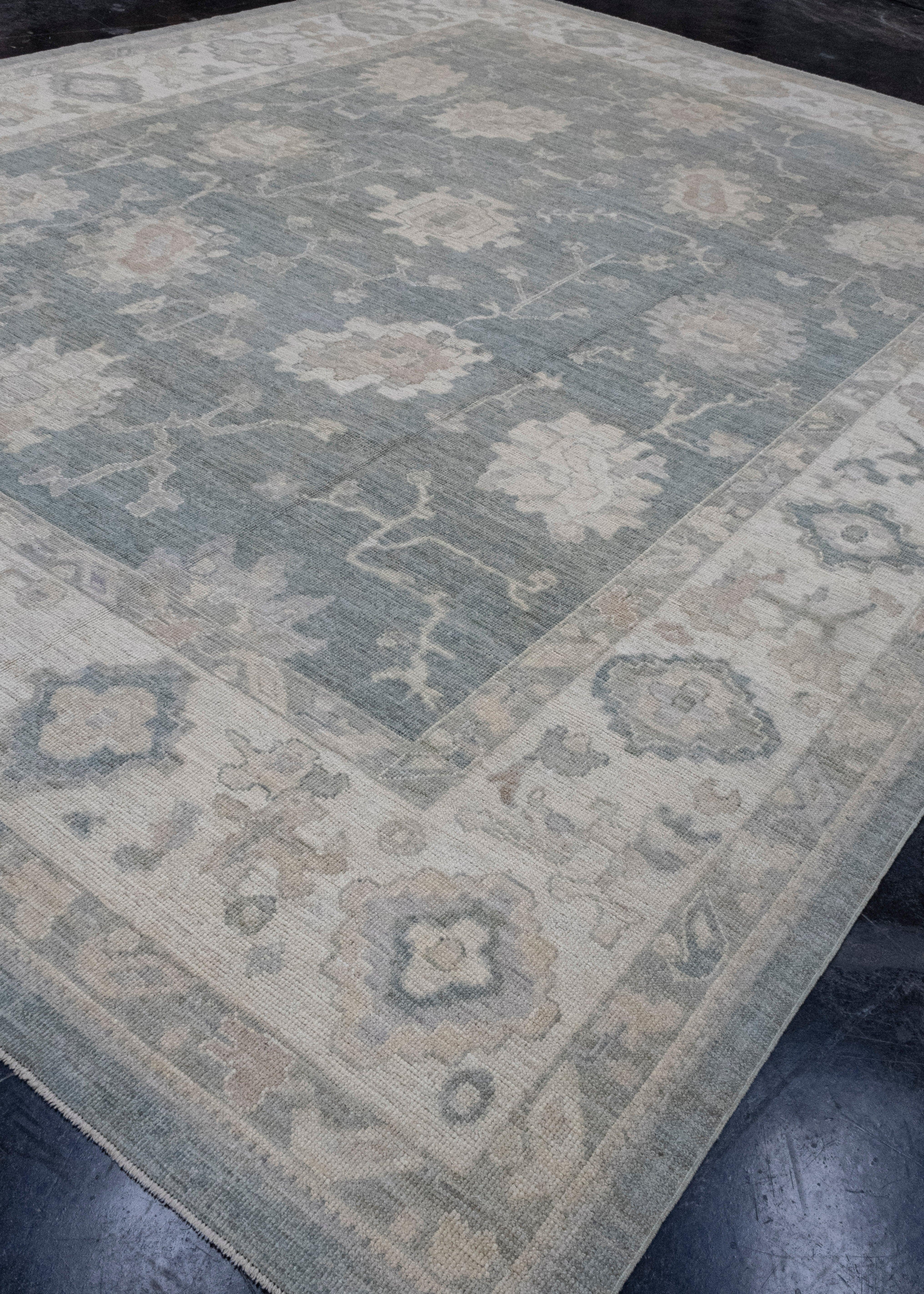 Alfombra turca Oushak 12' x 15'4