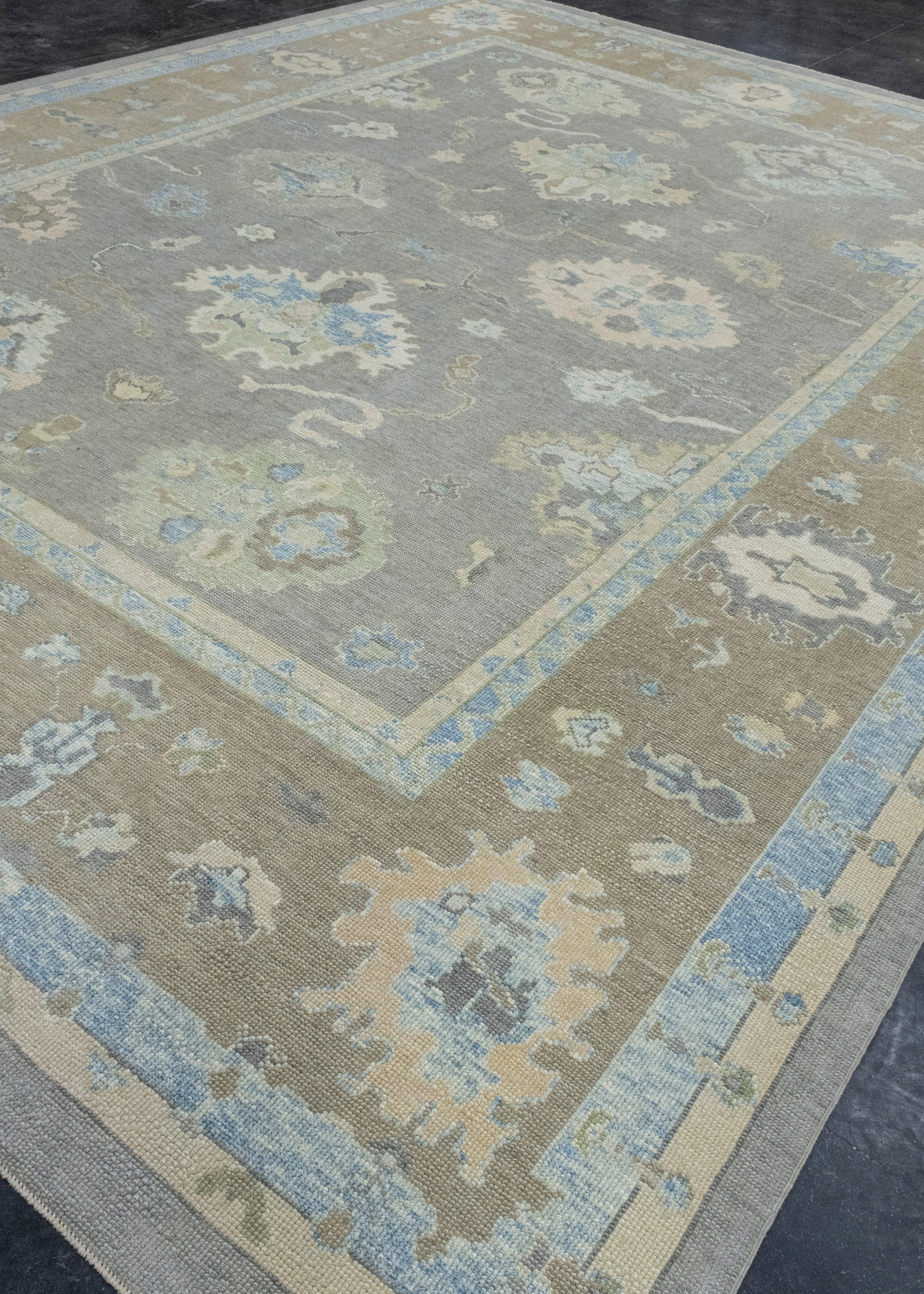 Turkish Oushak Rug 12' x 15'4