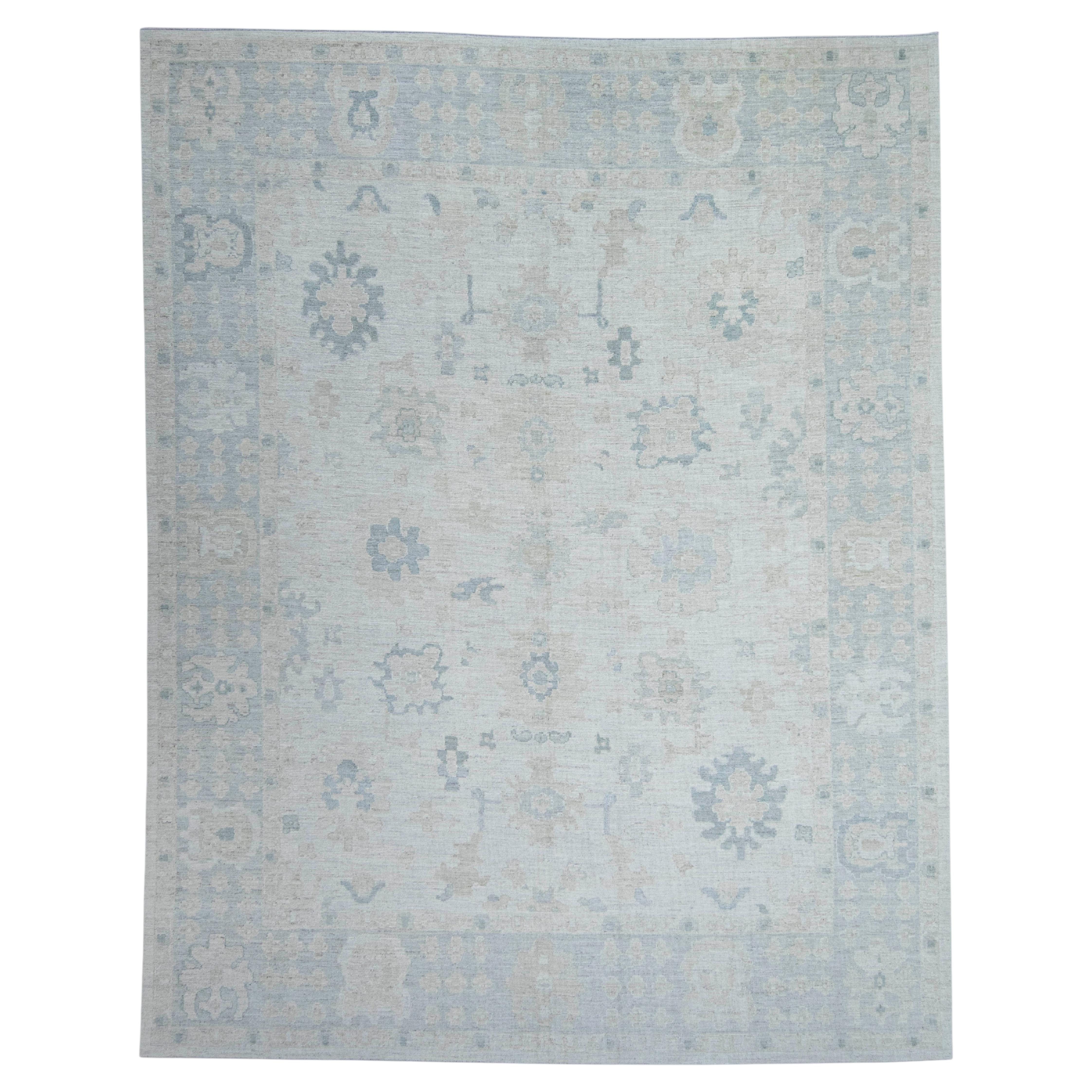 Türkischer Usak-Teppich 3,66 m x 4,67 m #20273
