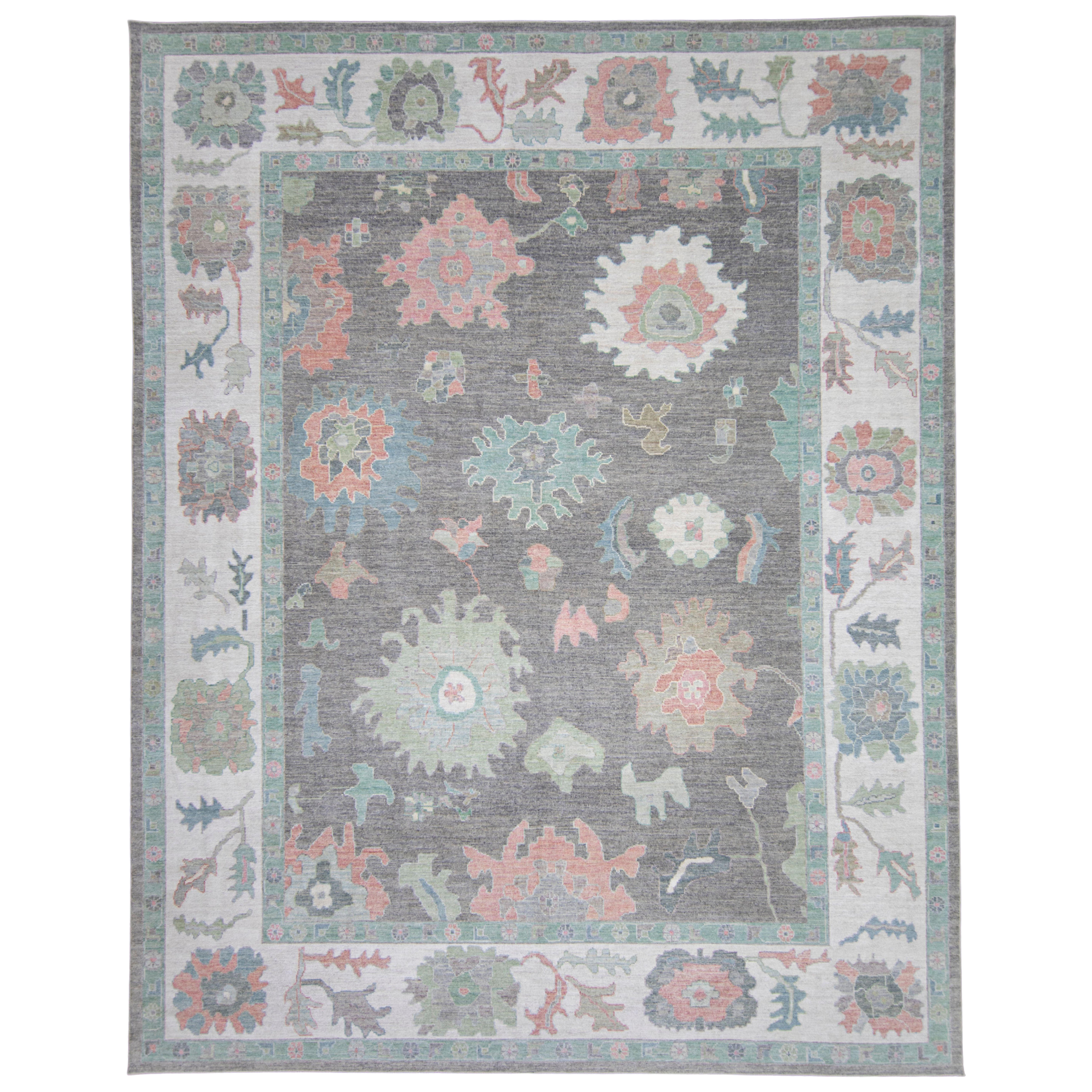 Tappeto Oushak turco 12' x 15'6" #17397