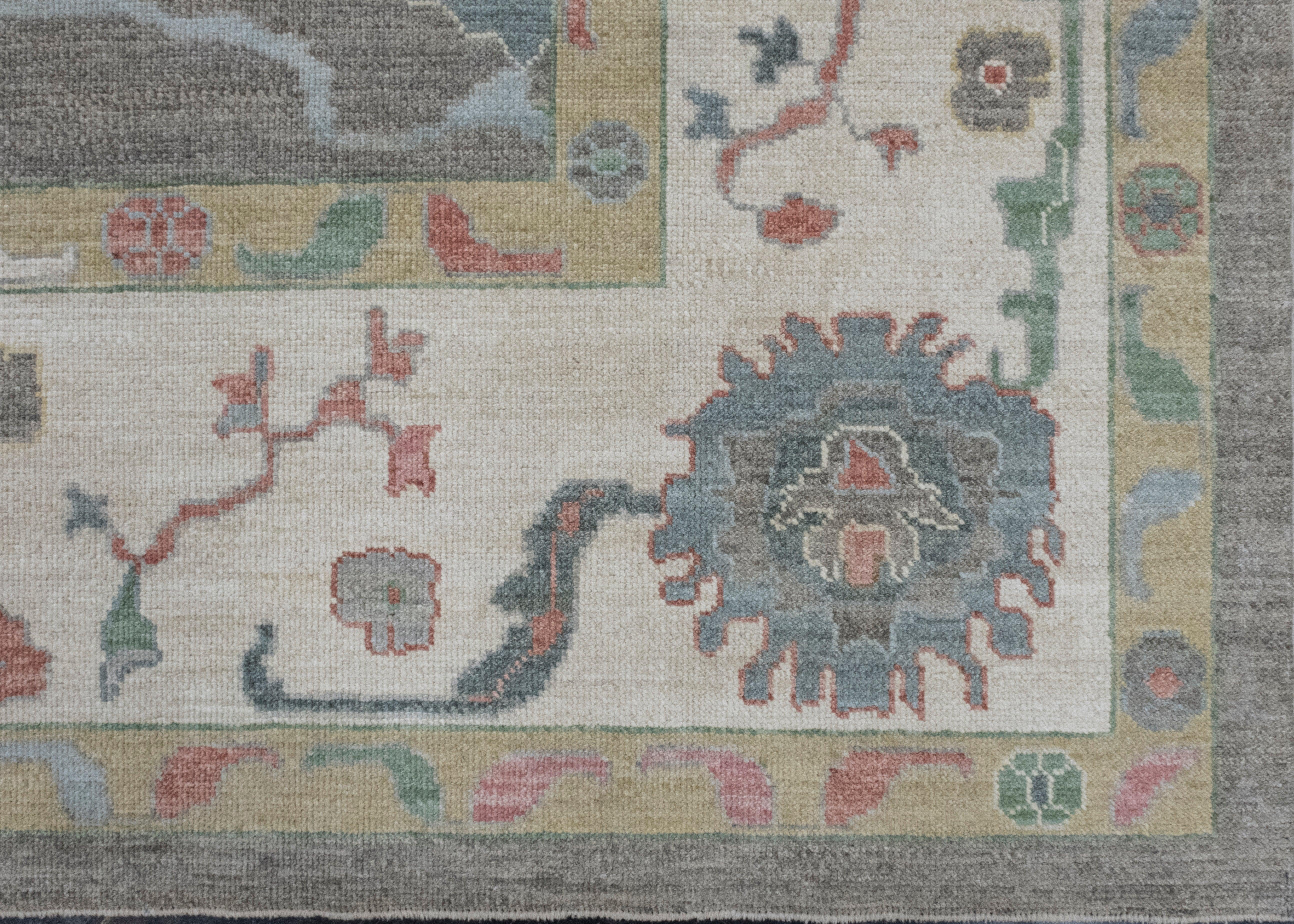 Turkish Oushak Rug 12' x 15'7