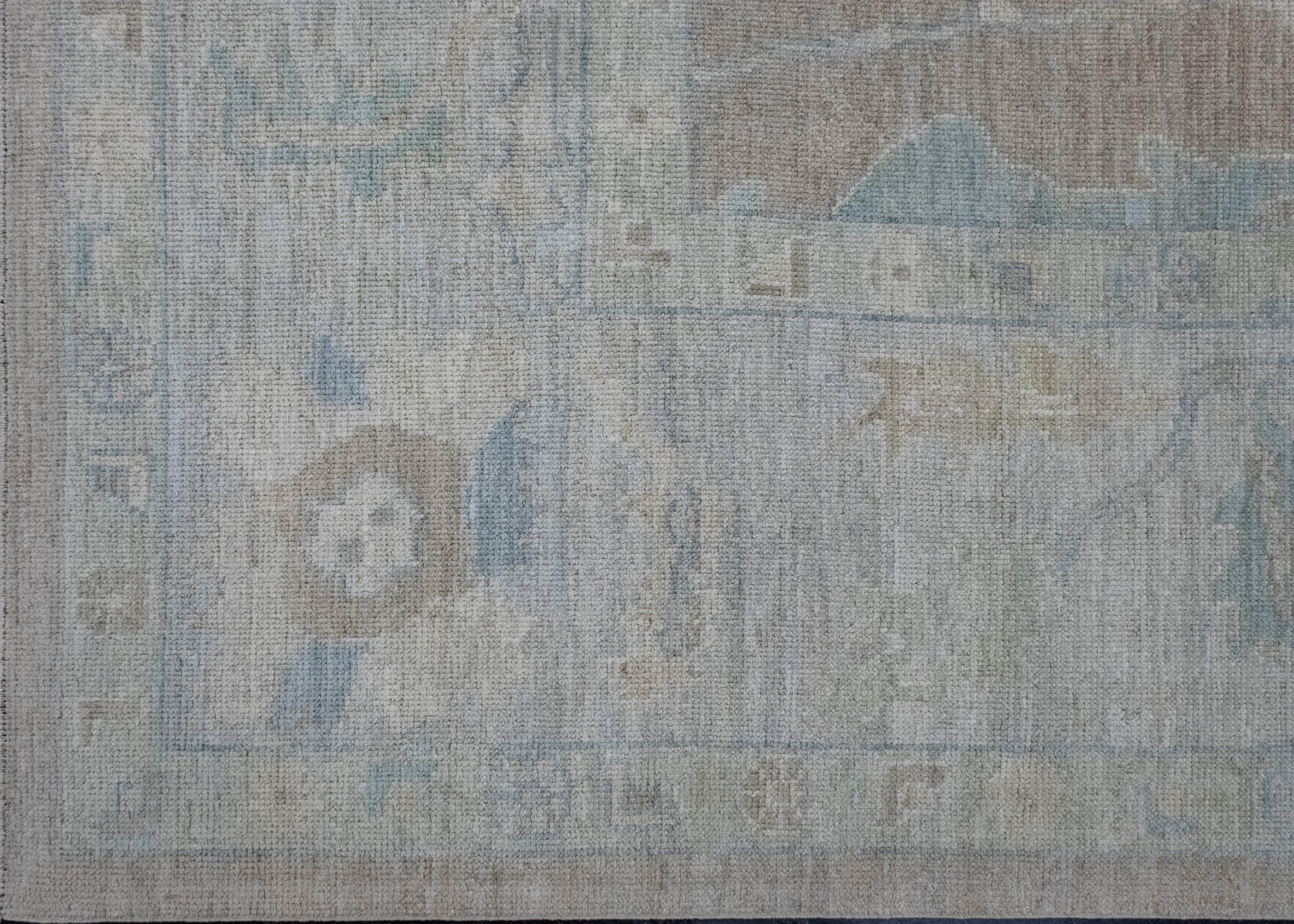 Turkish Oushak Rug 12'1