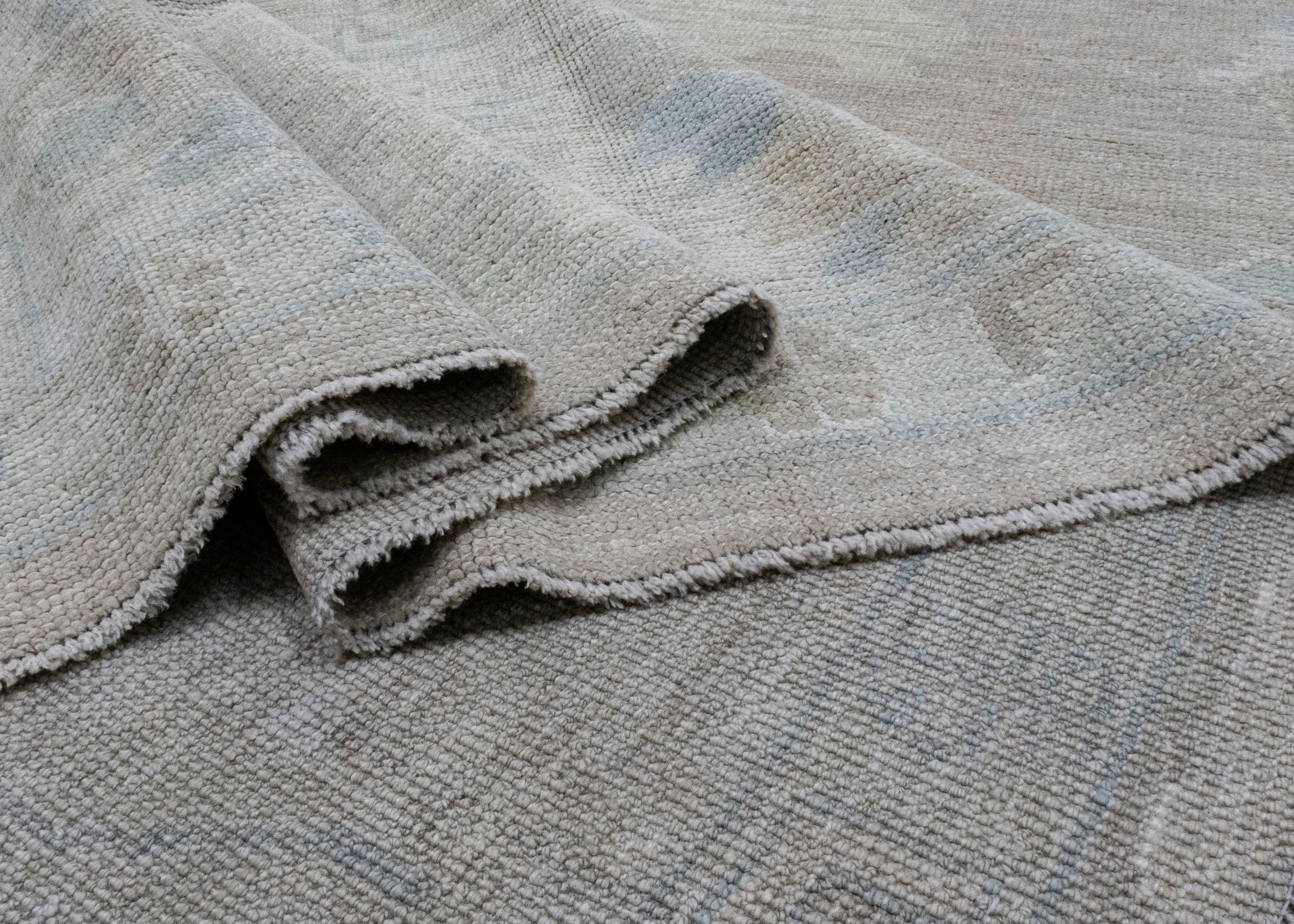 Turkish Oushak Rug 12'1