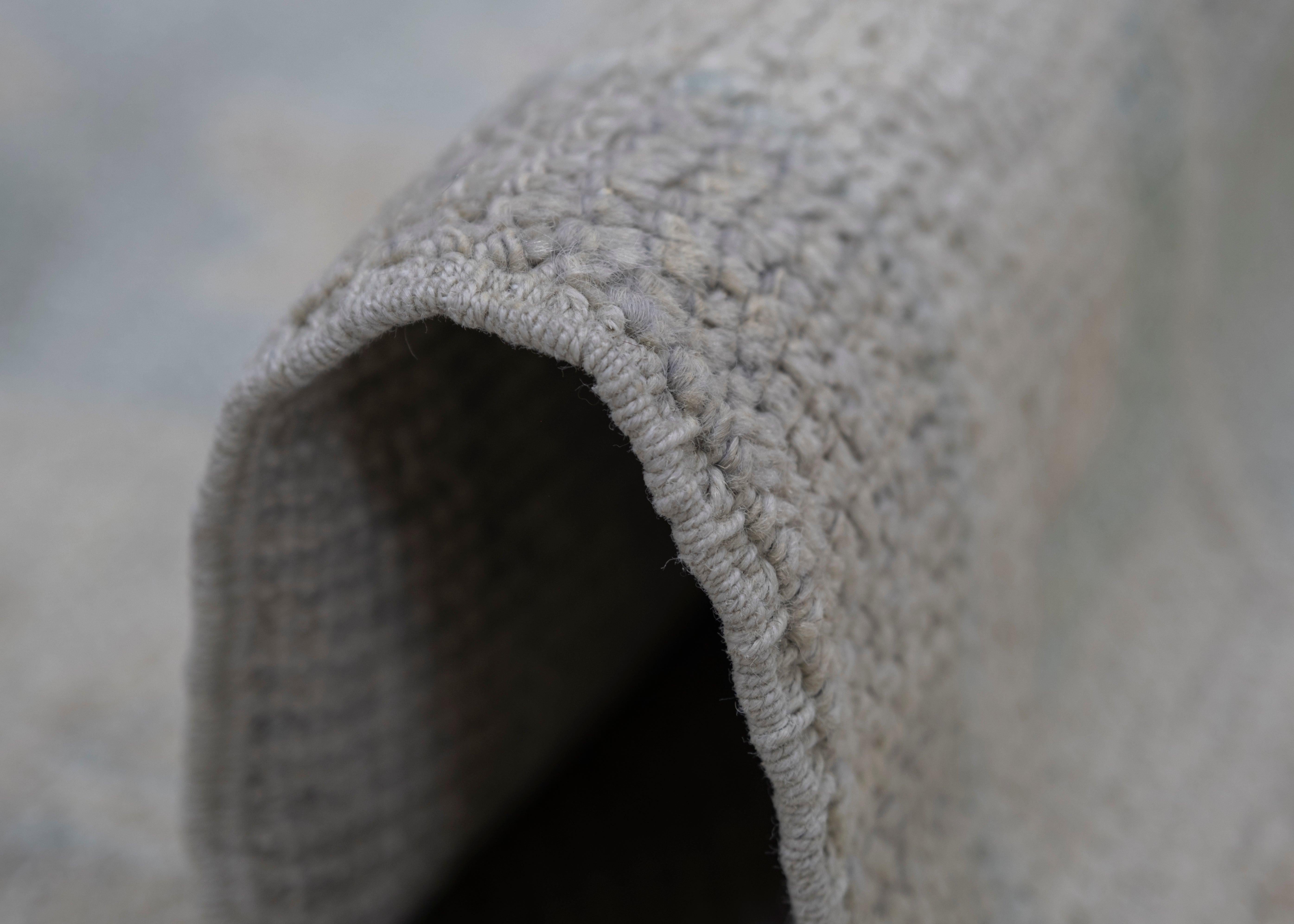 Contemporary Turkish Oushak Rug 12'1