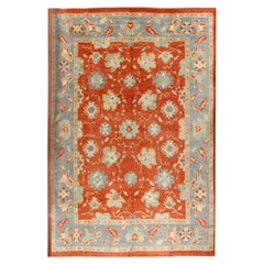 Turkish Oushak Rug, 12'10 x 16'1