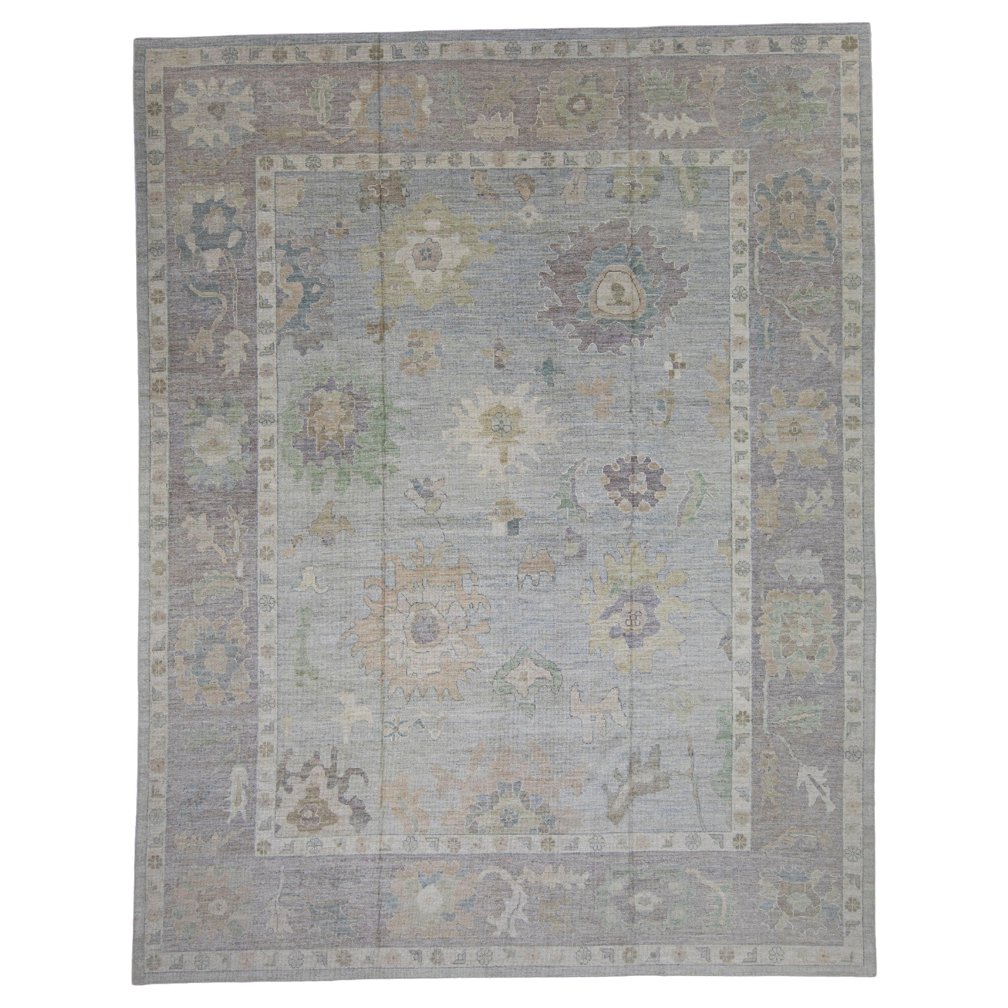 Tappeto Oushak turco 12'2" x 15'6" #16105