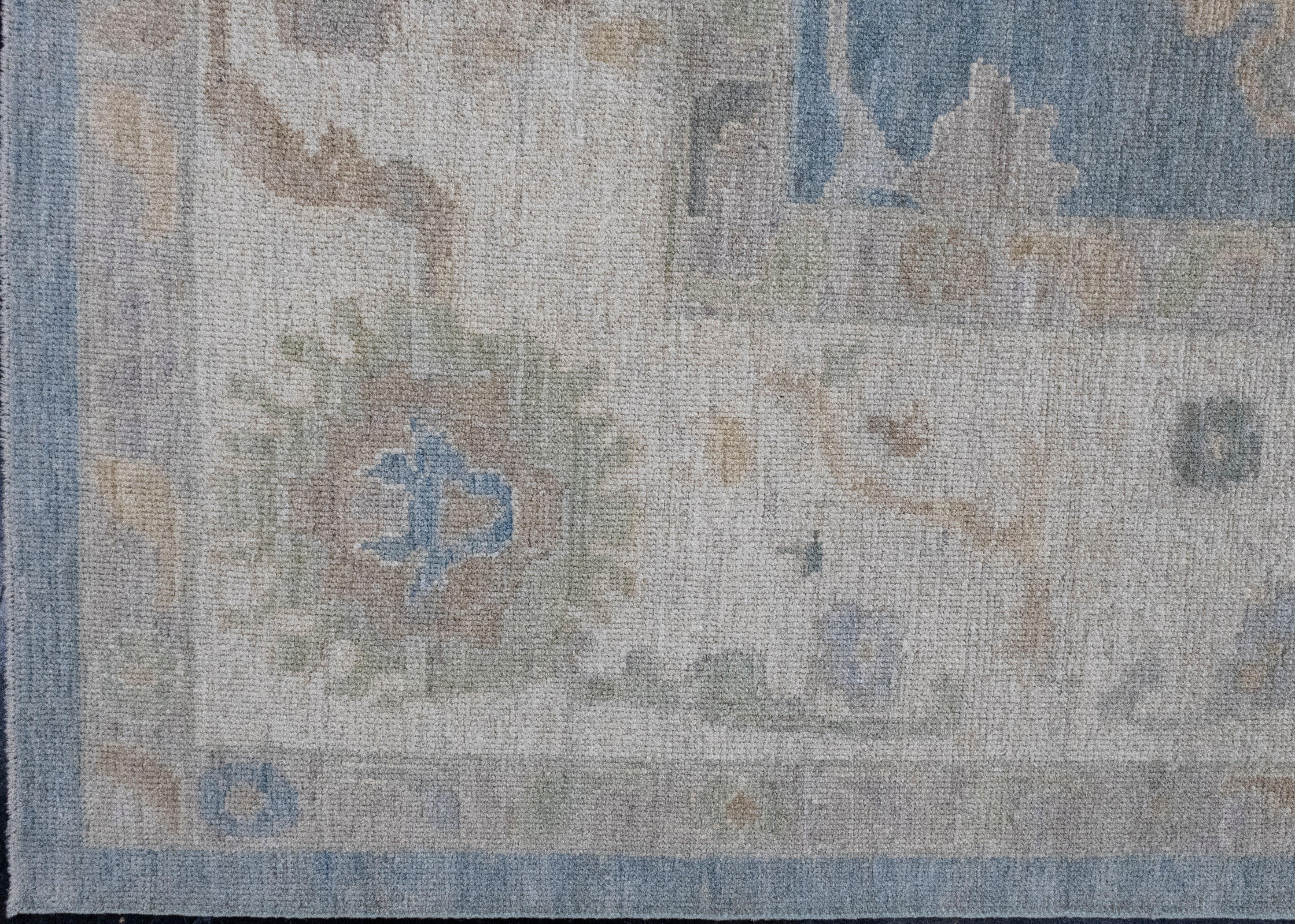 Turkish Oushak Rug 12'2