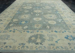 Turkish Oushak Rug 12'3" x 15' #18513