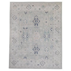 Turkish Oushak Rug 12'3" x 15'7" #16886