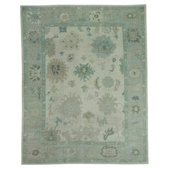 Turkish Oushak Rug 12'4" x 15'5" #0102