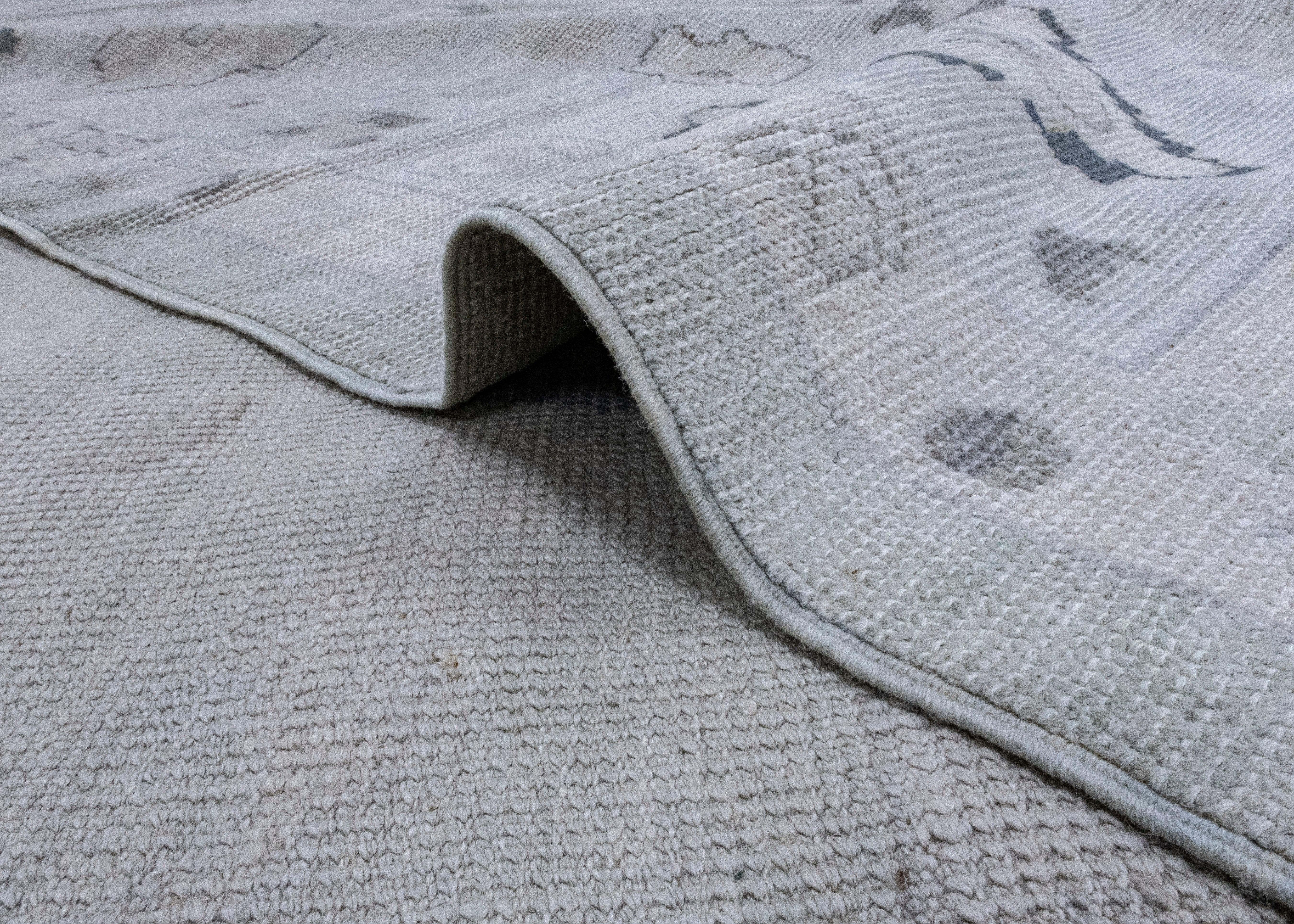 Turkish Oushak Rug 12'4