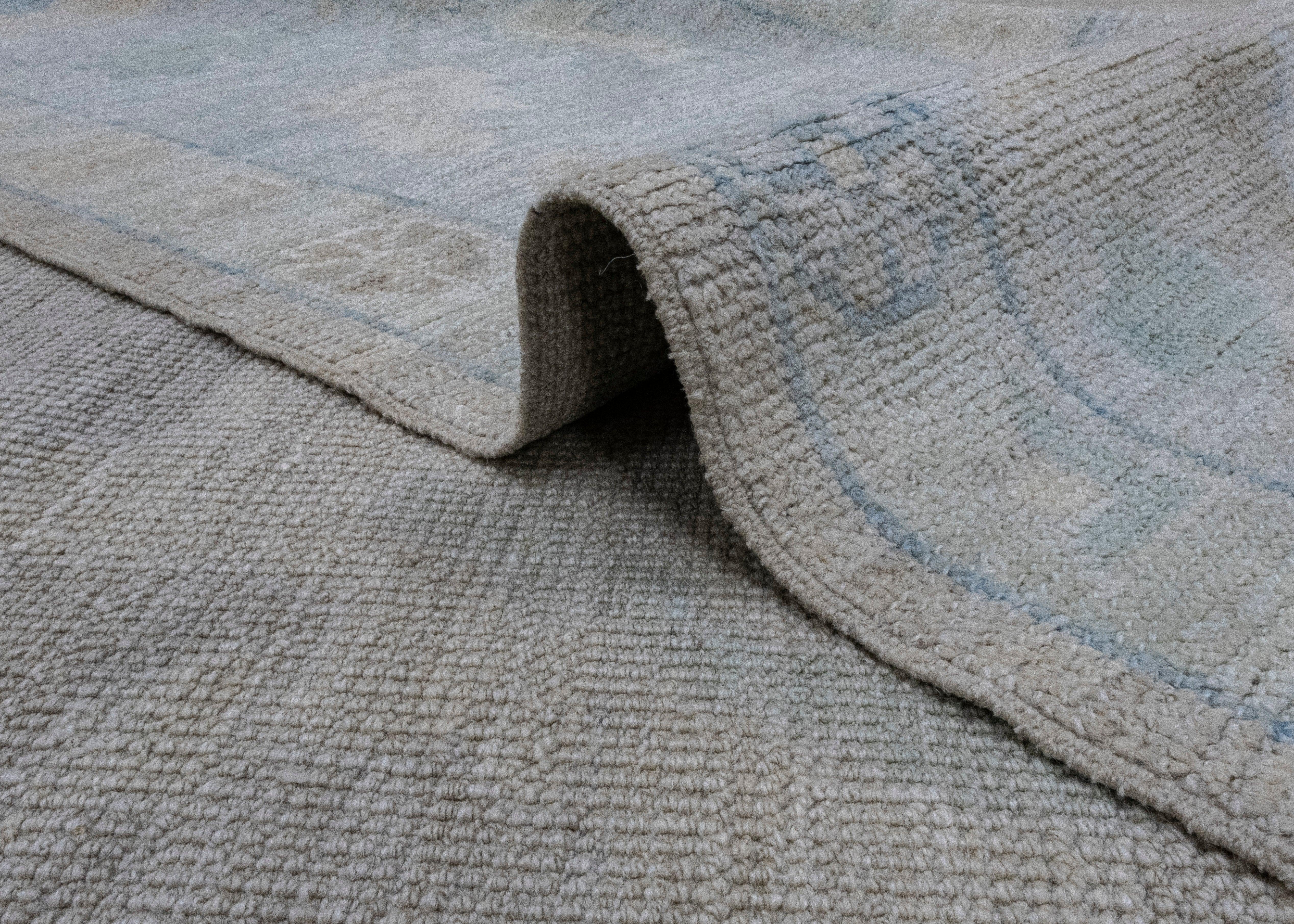 Laine Tapis turc Oushak 12'4