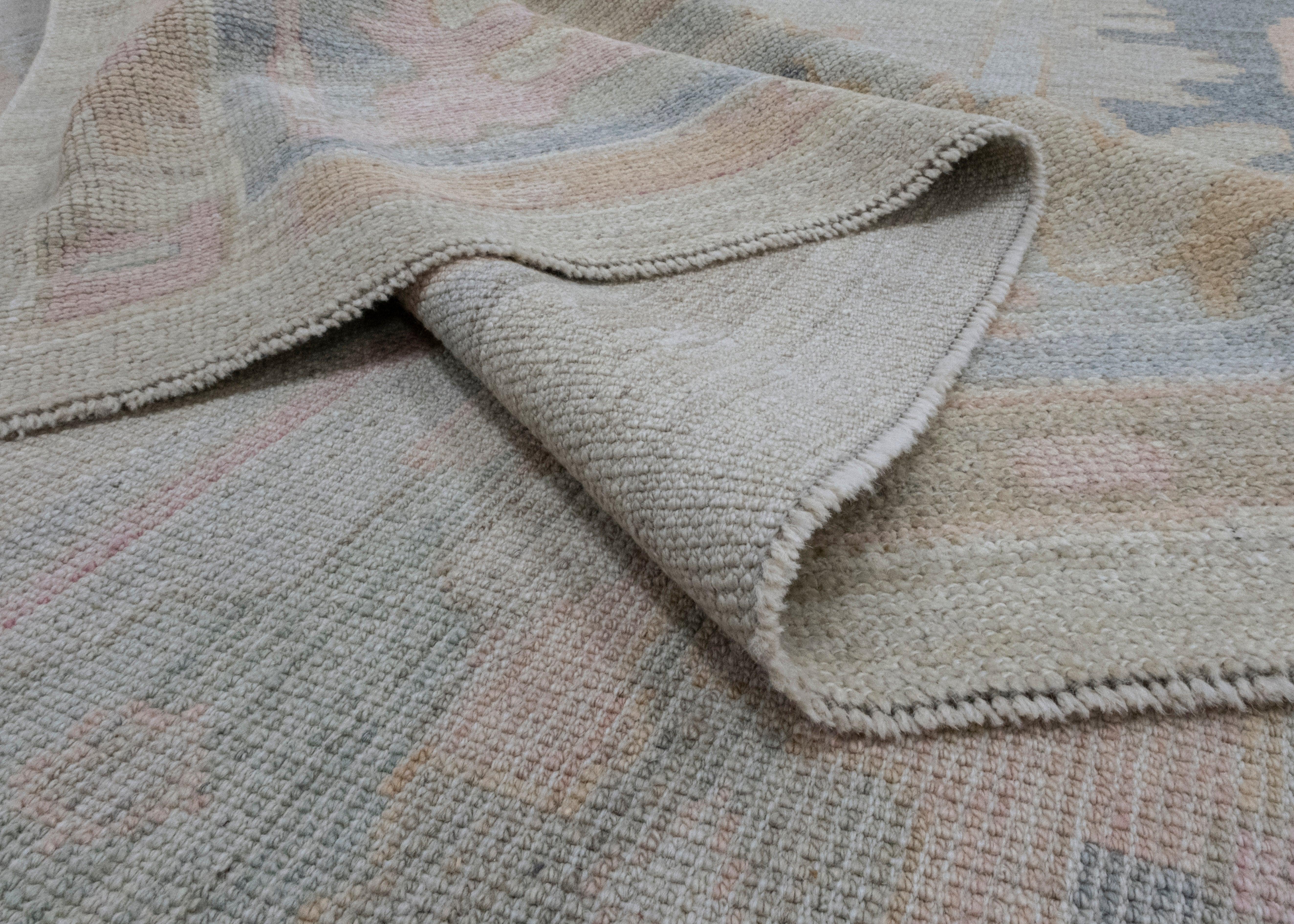 Turkish Oushak Rug 12'6