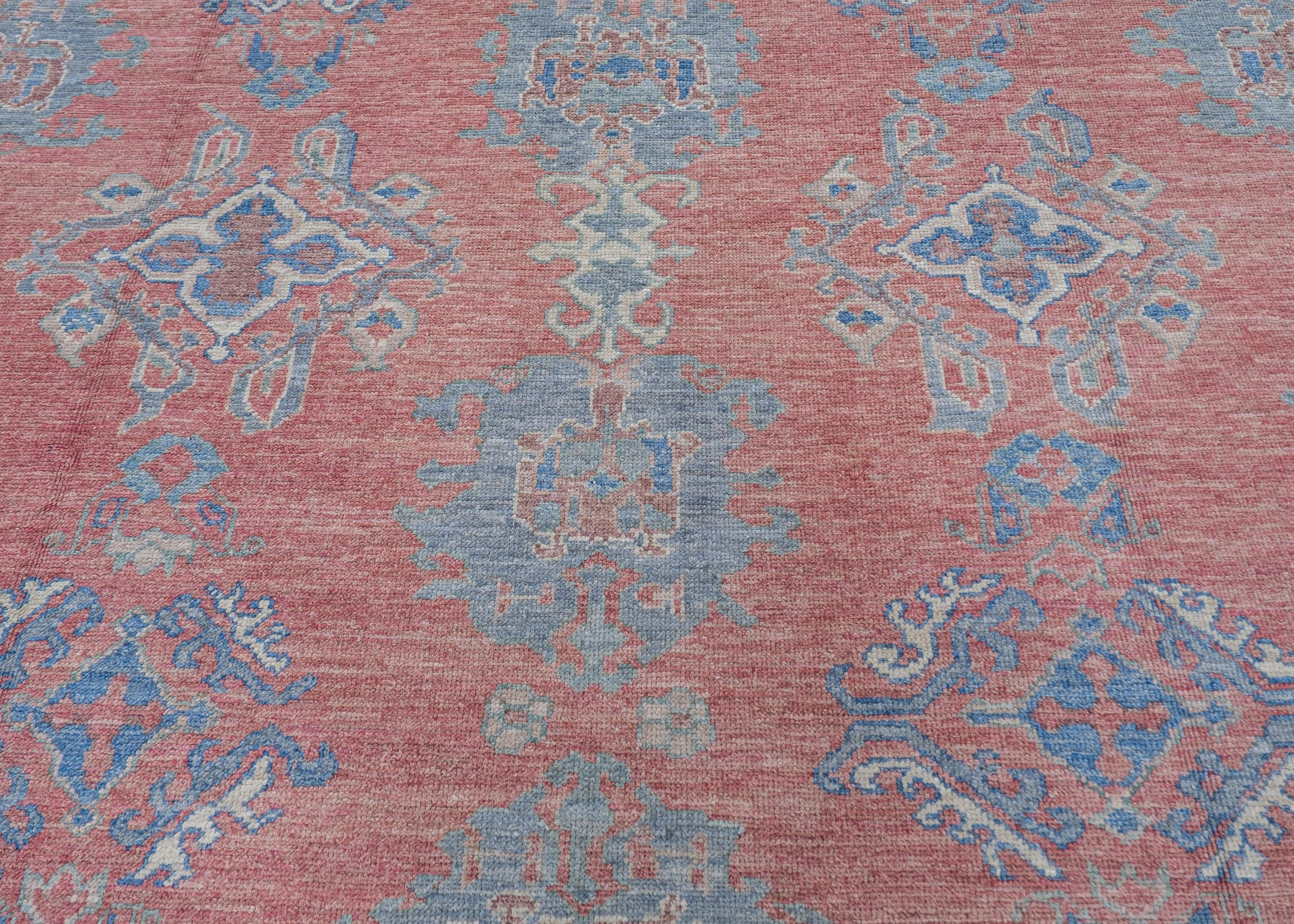 Tappeto Oushak turco 12'6