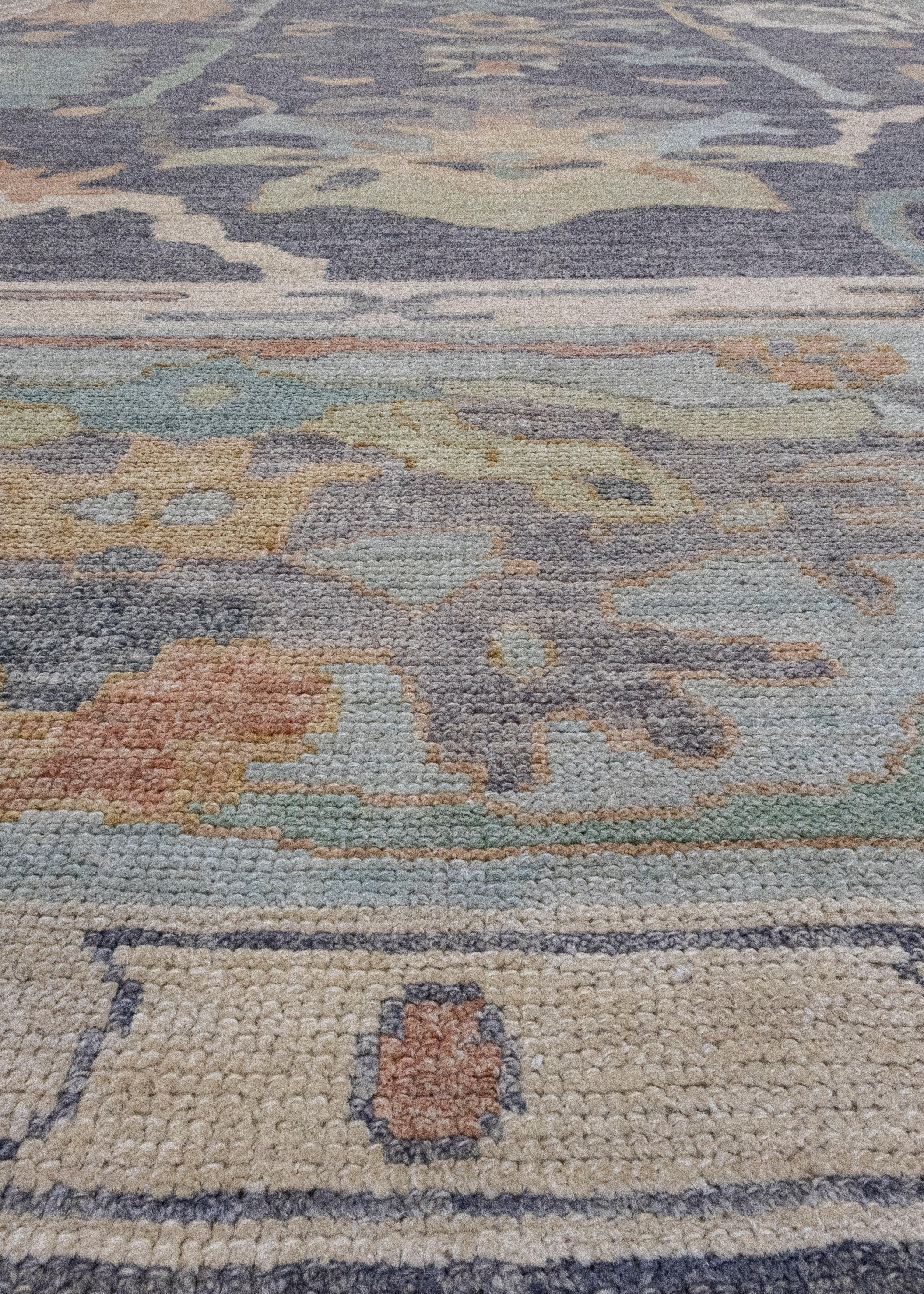 Tapis turc Oushak 12'6