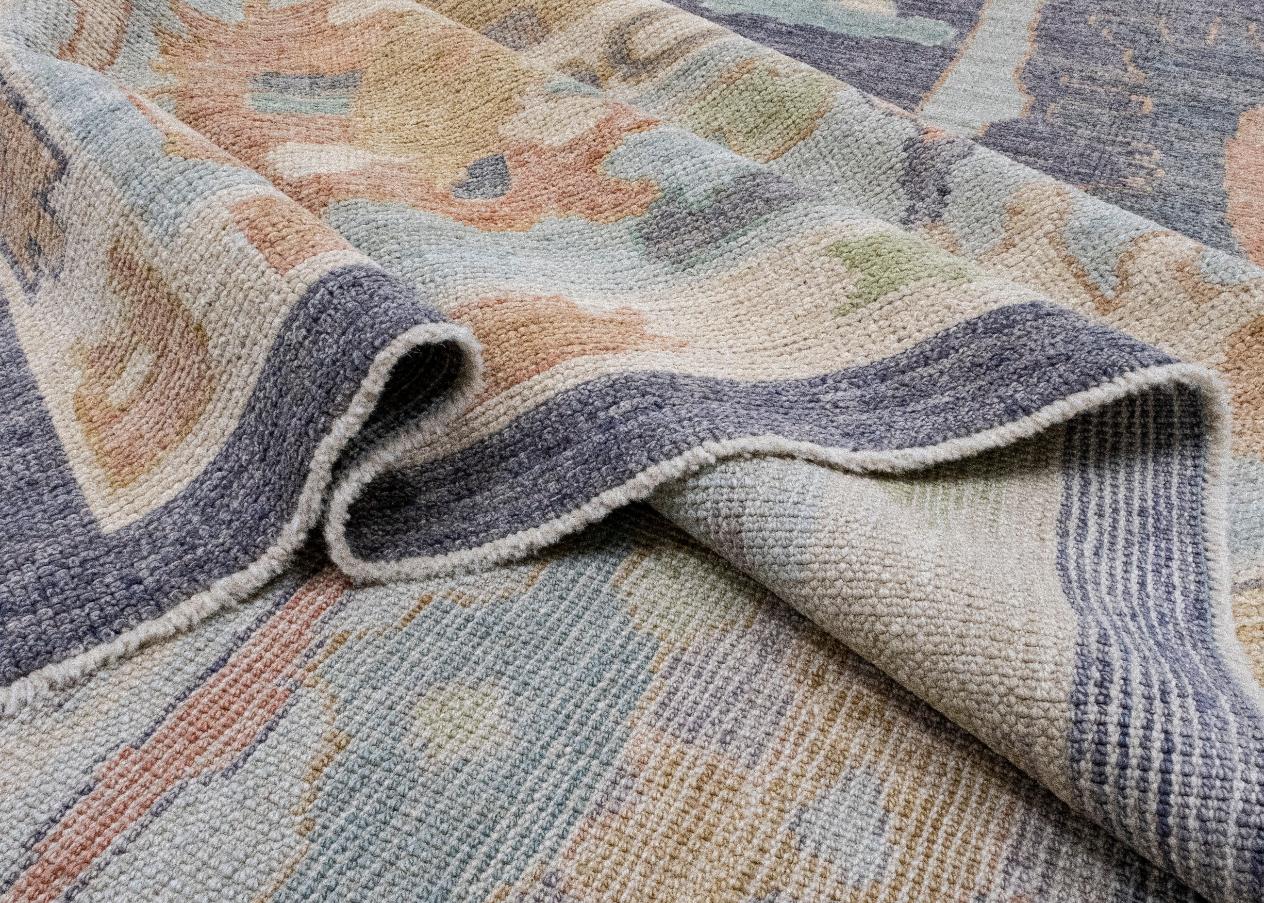 Laine Tapis turc Oushak 12'6