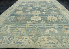 Turkish Oushak Rug 12'6" x 16'10" #18508