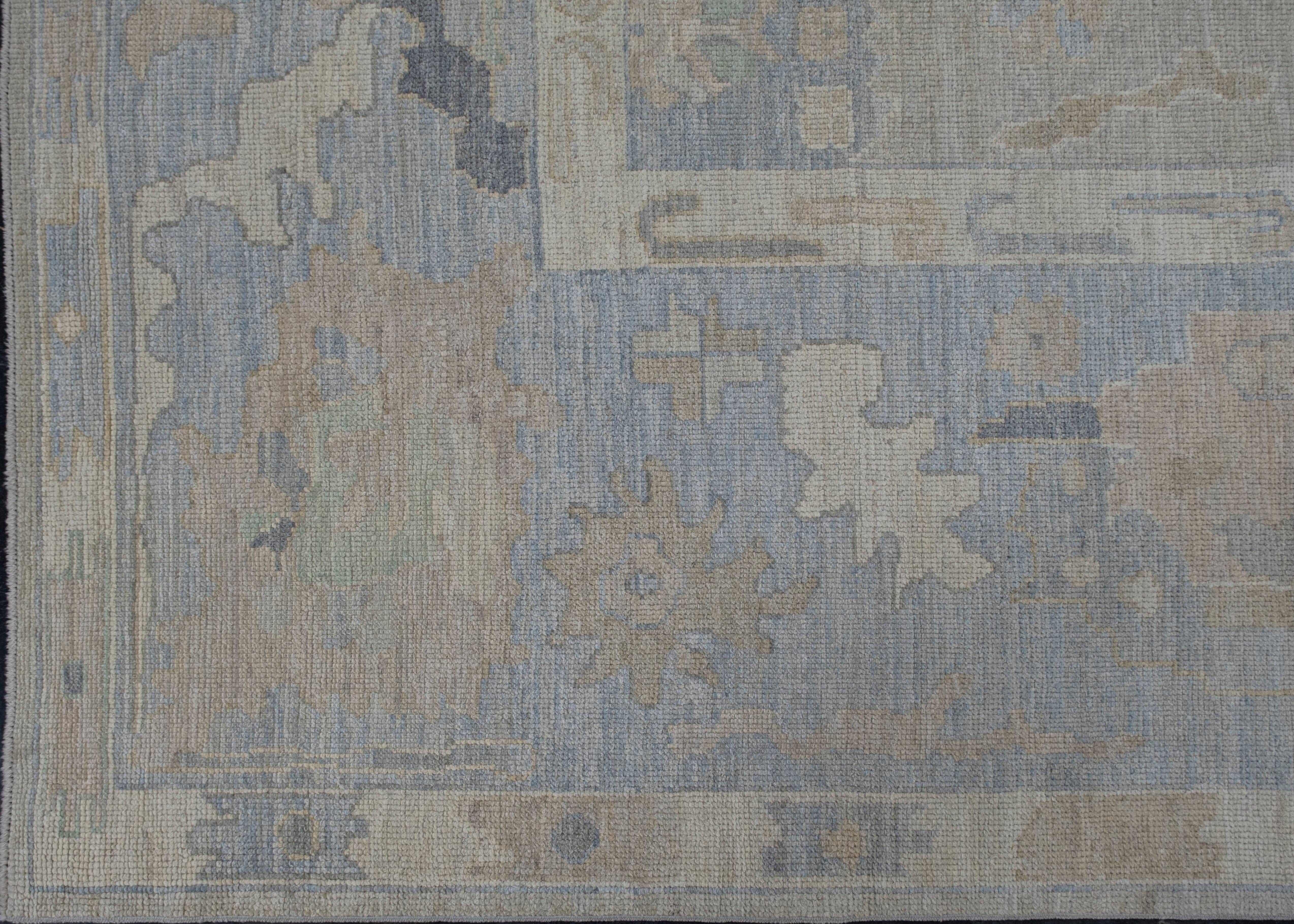 Turkish Oushak Rug 12'7