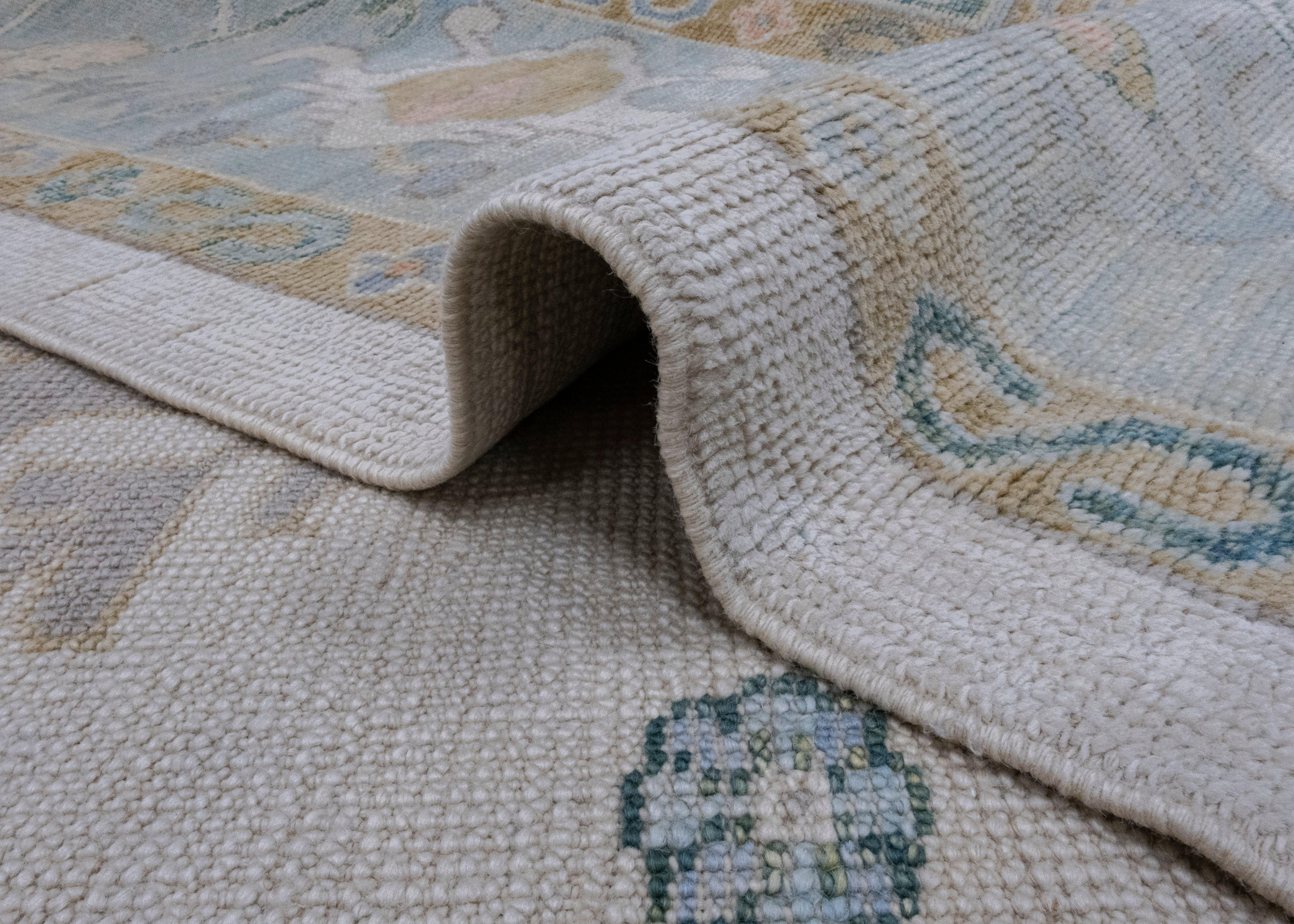 Turkish Oushak Rug 12'7