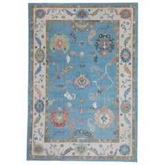 Türkischer Oushak-Teppich 12
8" x 18
2" #16738