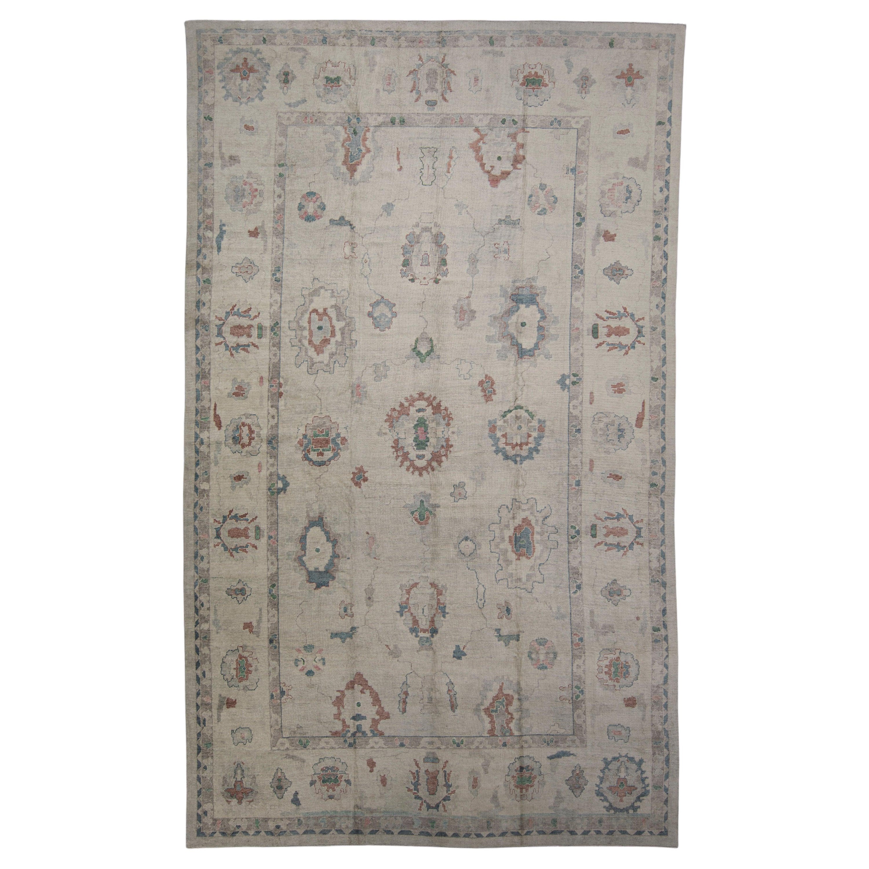 Tapis turc Oushak 12'8" x 21'3" #HS-1001