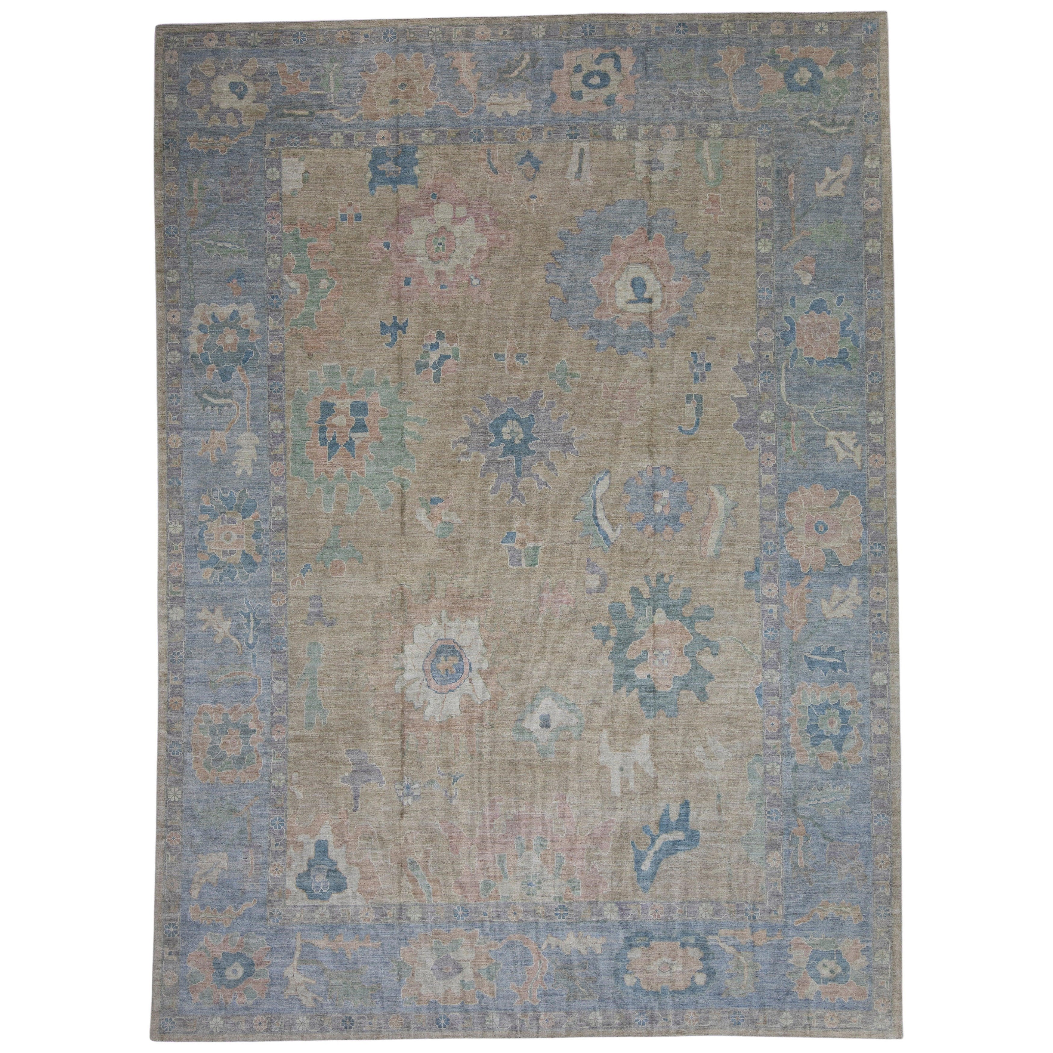 Tappeto Oushak turco 12'9" x 17'7" #16450