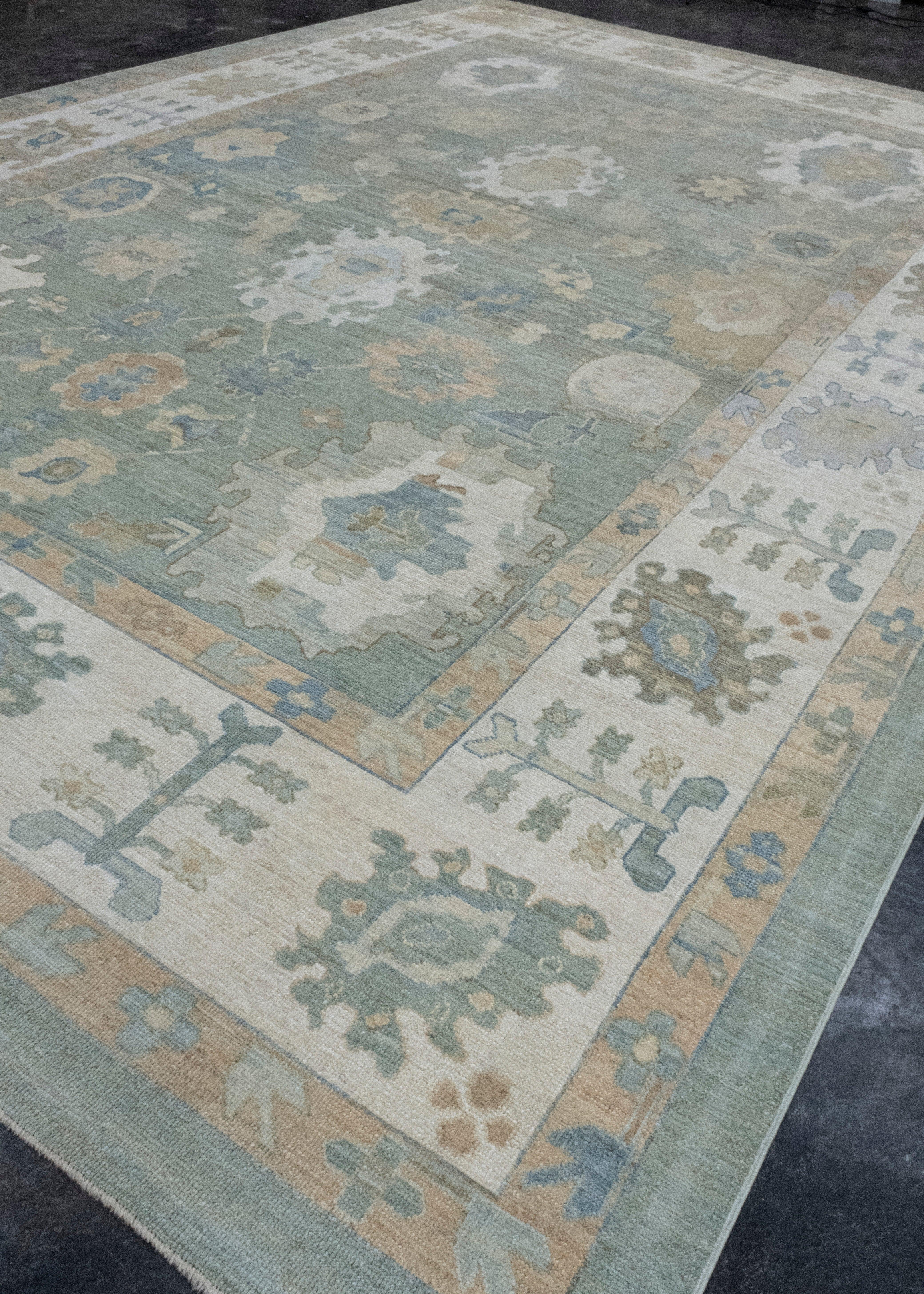 Turc Tapis turc Oushak 12'9