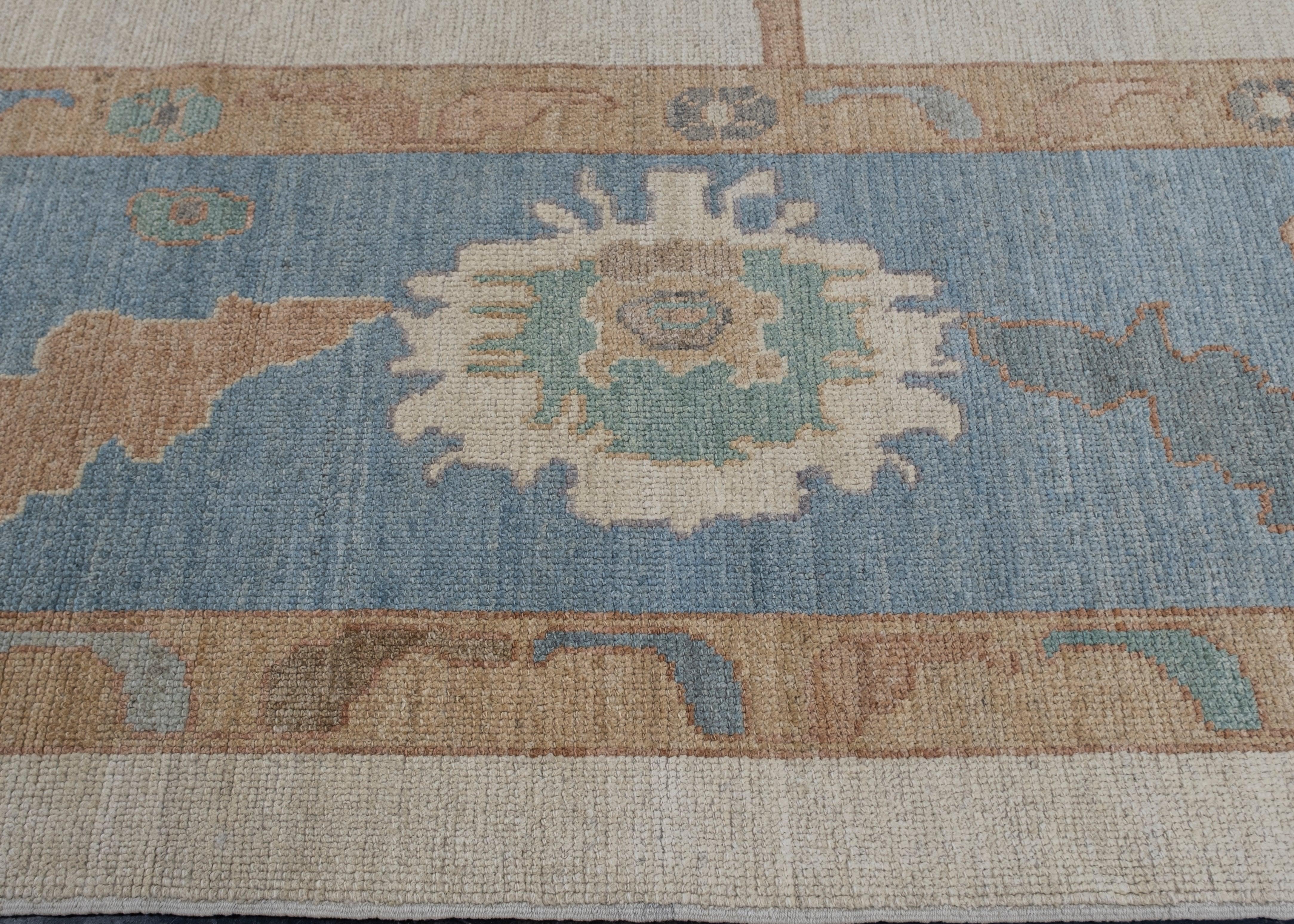 Türkischer Oushak-Teppich 13' x 16'10